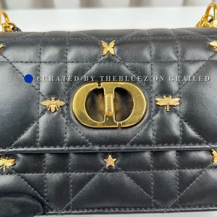 Dior Dior Caro Mini Insect Limited Handbag Size ONE SIZE - 8 Thumbnail