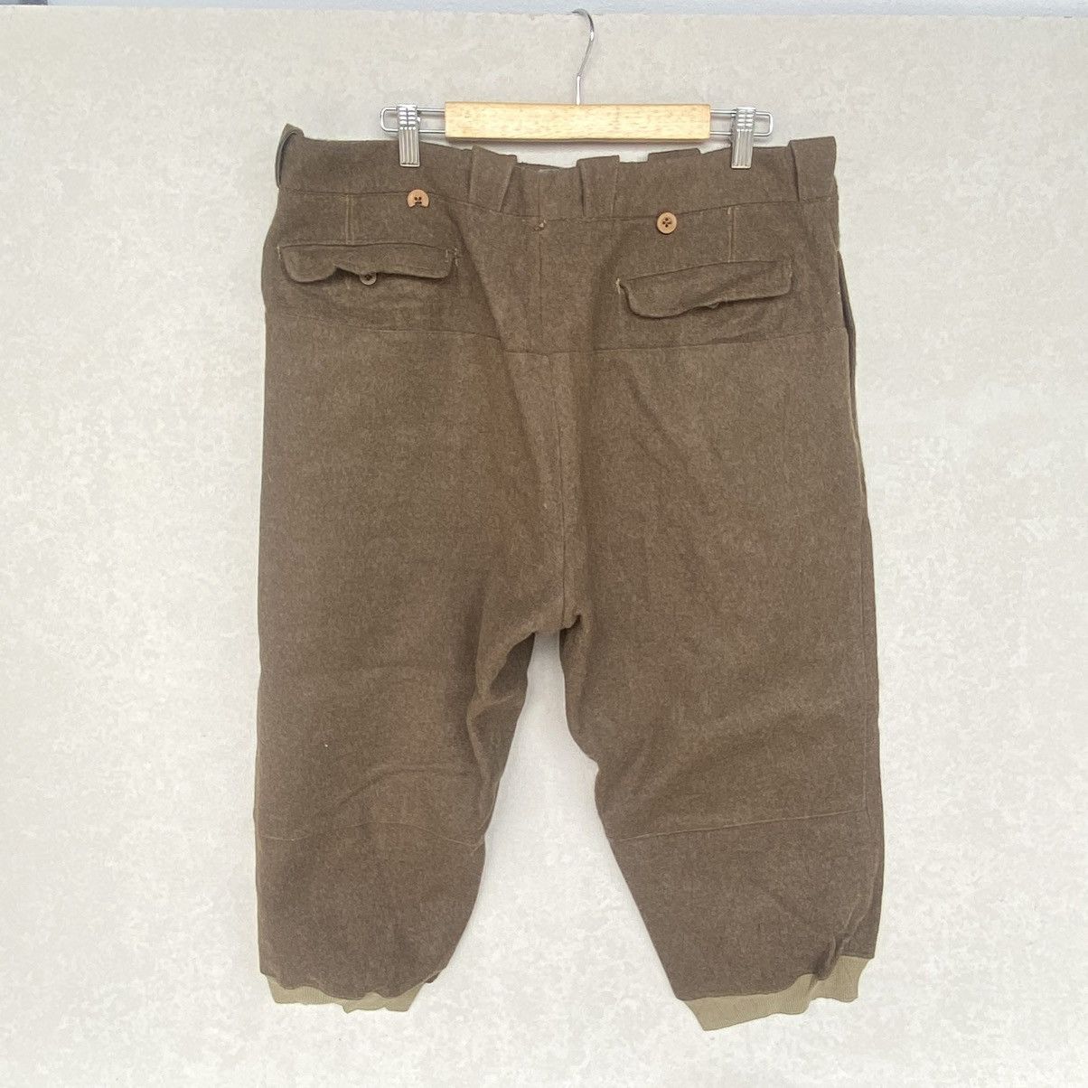 Other Vintage Brown Corduroy Trousers With Elastic W30 L34 Size US 30 / EU 46 - 8 Thumbnail