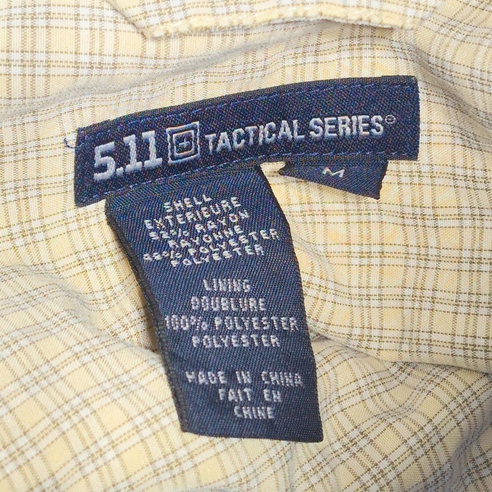 Other 5.11 Tactical Yellow Sz M Casual Button Down Shirt Size US M / EU 48-50 / 2 - 5 Thumbnail