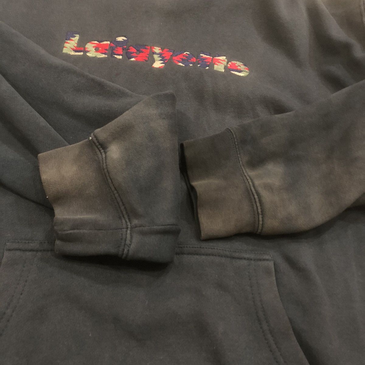 Independent Trading Co. × Lafayette 148 Embroidery Lafayette X Independent Pullover Hodie Size US L / EU 52-54 / 3 - 7 Thumbnail