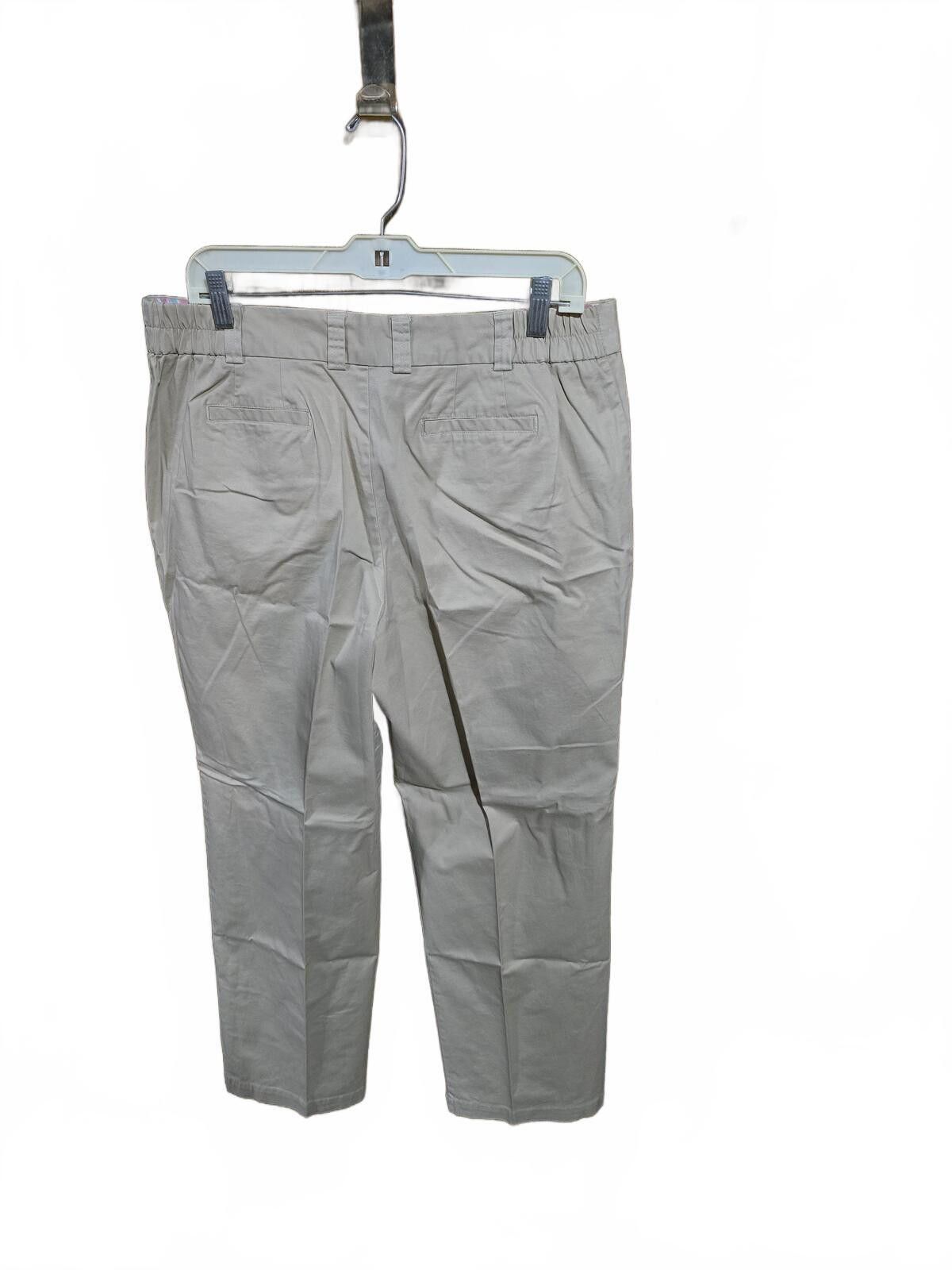 Other Sag Harbor Sport Khaki Pants Elastic Waist Pockets Size 14 Size 36" / US 14 / IT 50 - 2 Thumbnail