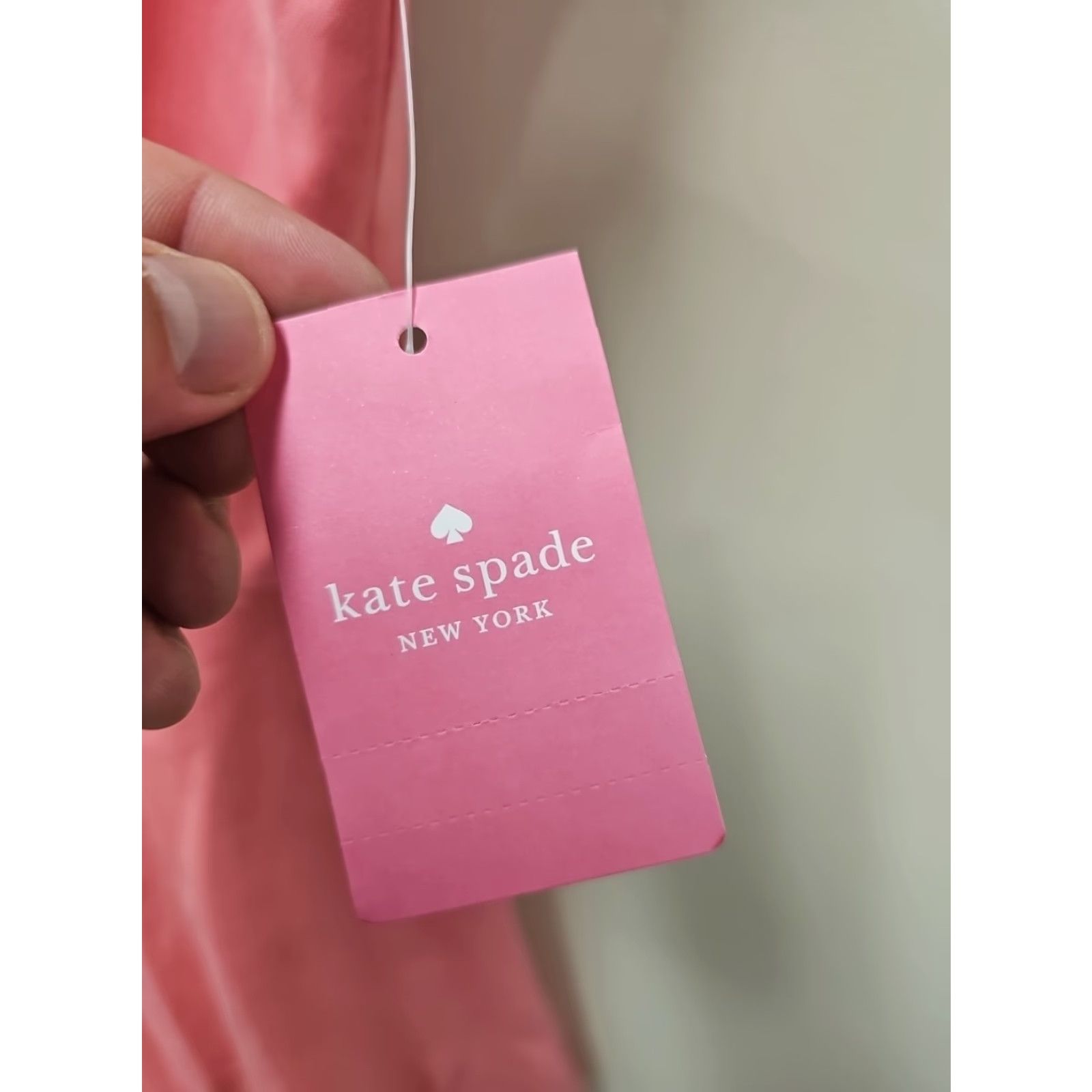 Vintage KATE SPADE New York Blush DRESS NWT M Floral Pockets Knee Length Scoop Neck Women Medium Size M / US 6-8 / IT 42-44 - 3 Thumbnail