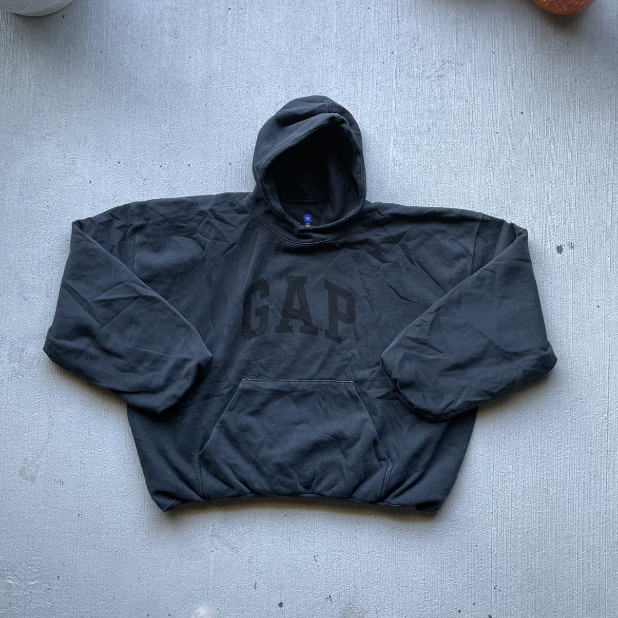 Yeezy Dove Hoodie Washed Black | Grailed