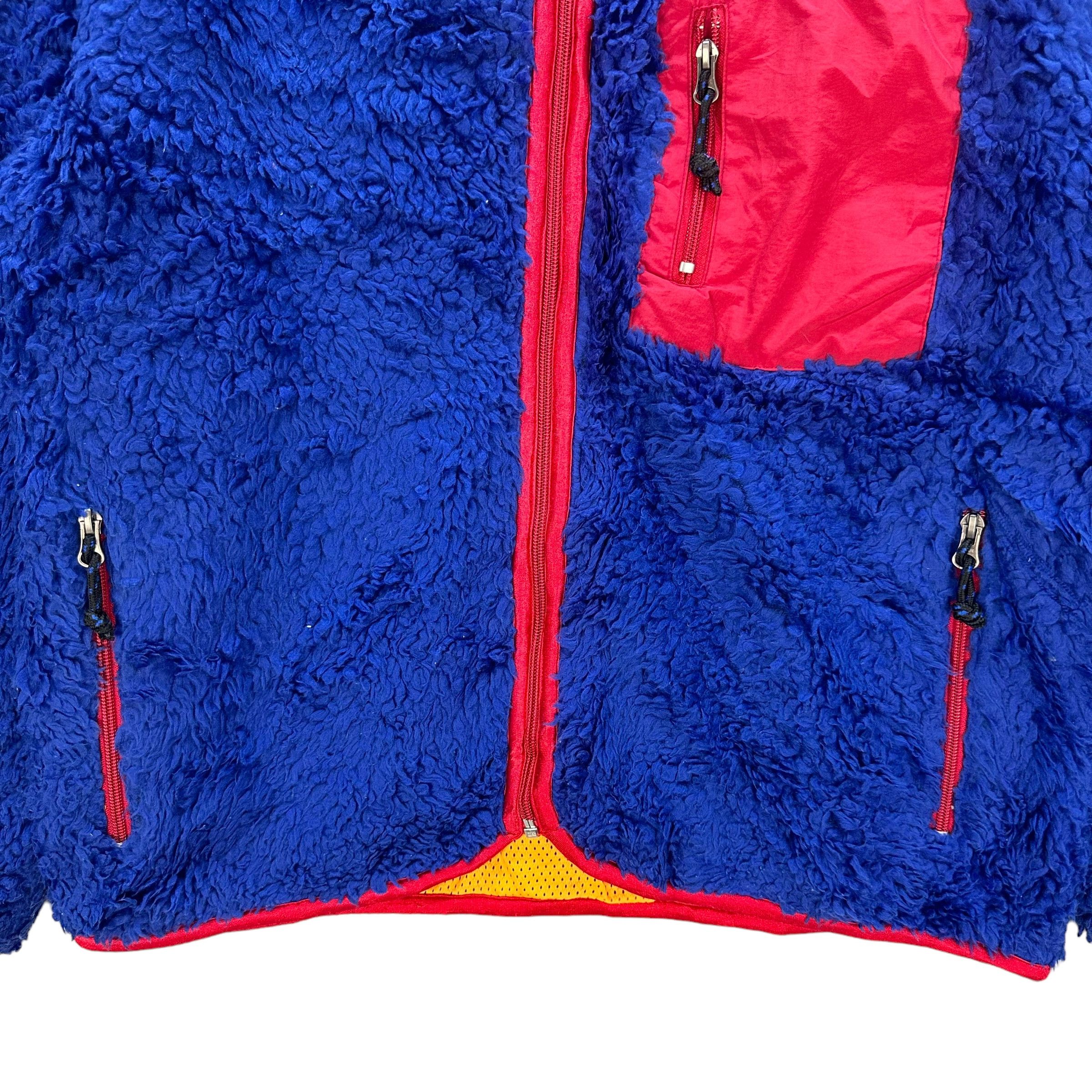 Japanese Brand NEVER SEEN THING DEEP PILE FLEECE JACKET RETRO X #8955-042 Size US M / EU 48-50 / 2 - 3 Thumbnail