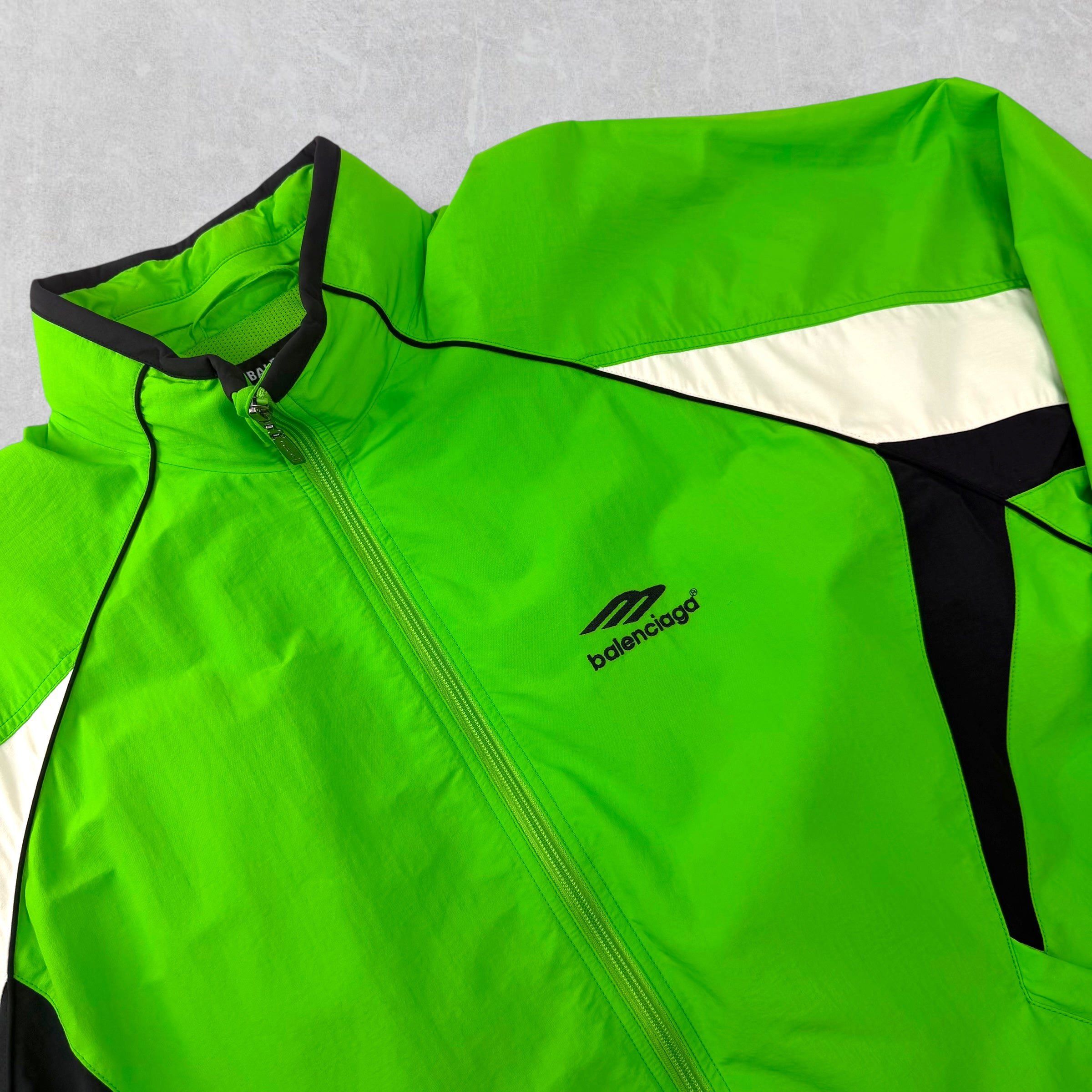 Balenciaga Balenciaga 3B Sports Icon Neon Tracksuit Jacket XXL (S) Size US XXL / EU 58 / 5 - 4 Thumbnail