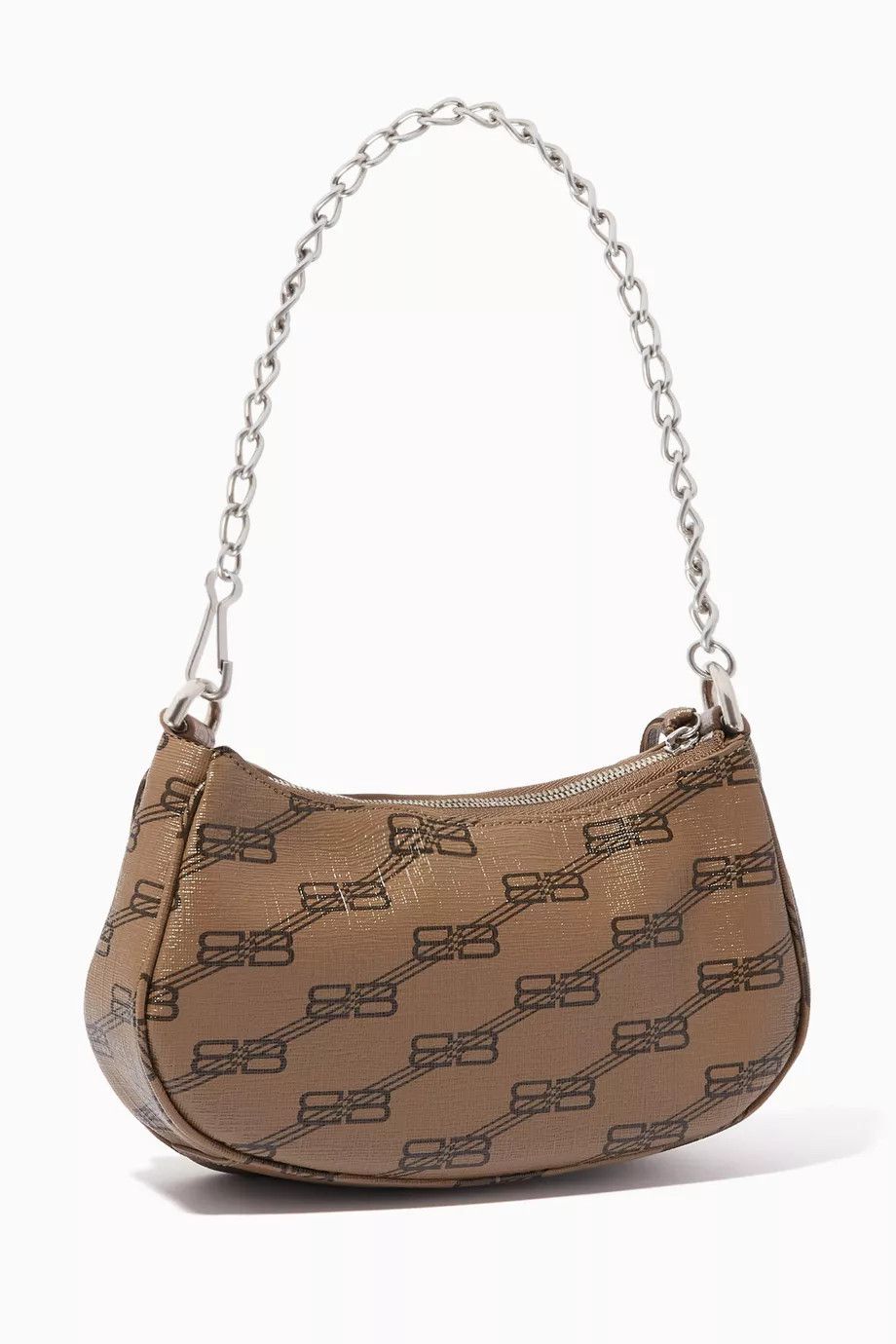 Balenciaga o1mt1gz0724 Size: OS / Mini Le Cagole Bag in Brown Size ONE SIZE - 3 Thumbnail
