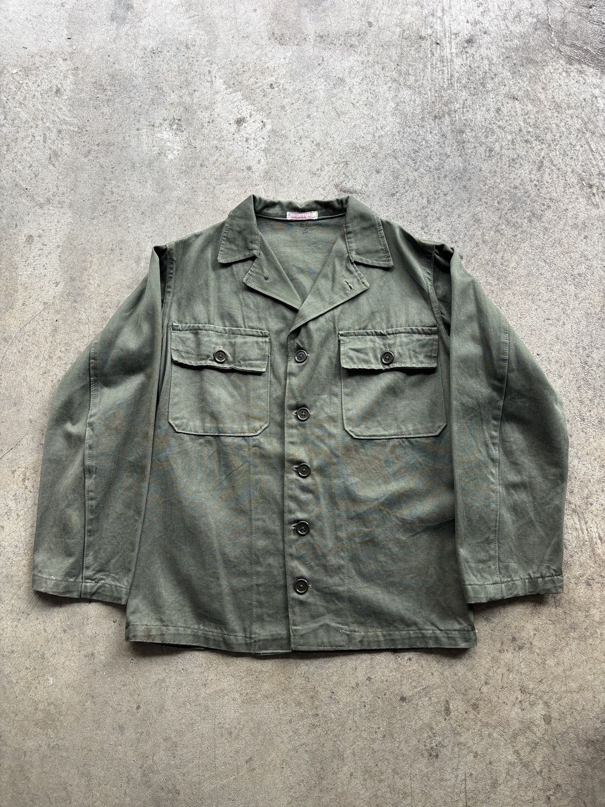 Other Vintage 60s-70s Portuguese Military Button Up Size US S / EU 44-46 / 1 - 1 Thumbnail