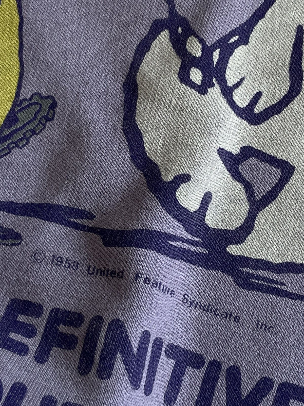 Peanuts × Vintage 💥RARE💥Vintage Peanuts Snoopy 70’s United Feature Syndicate Size US M / EU 48-50 / 2 - 5 Thumbnail