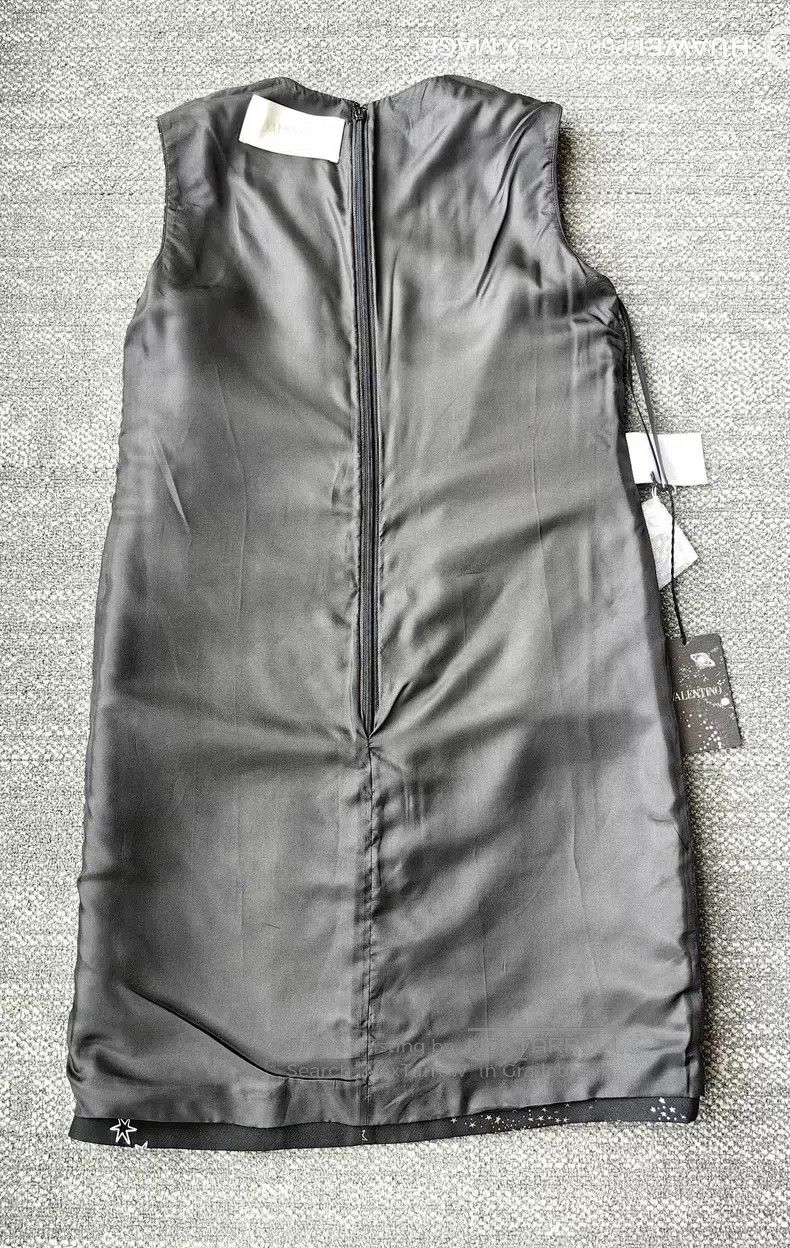 Valentino Valentino Starry sky wool silk vest dress Size S / US 4 / IT 40 - 6 Thumbnail