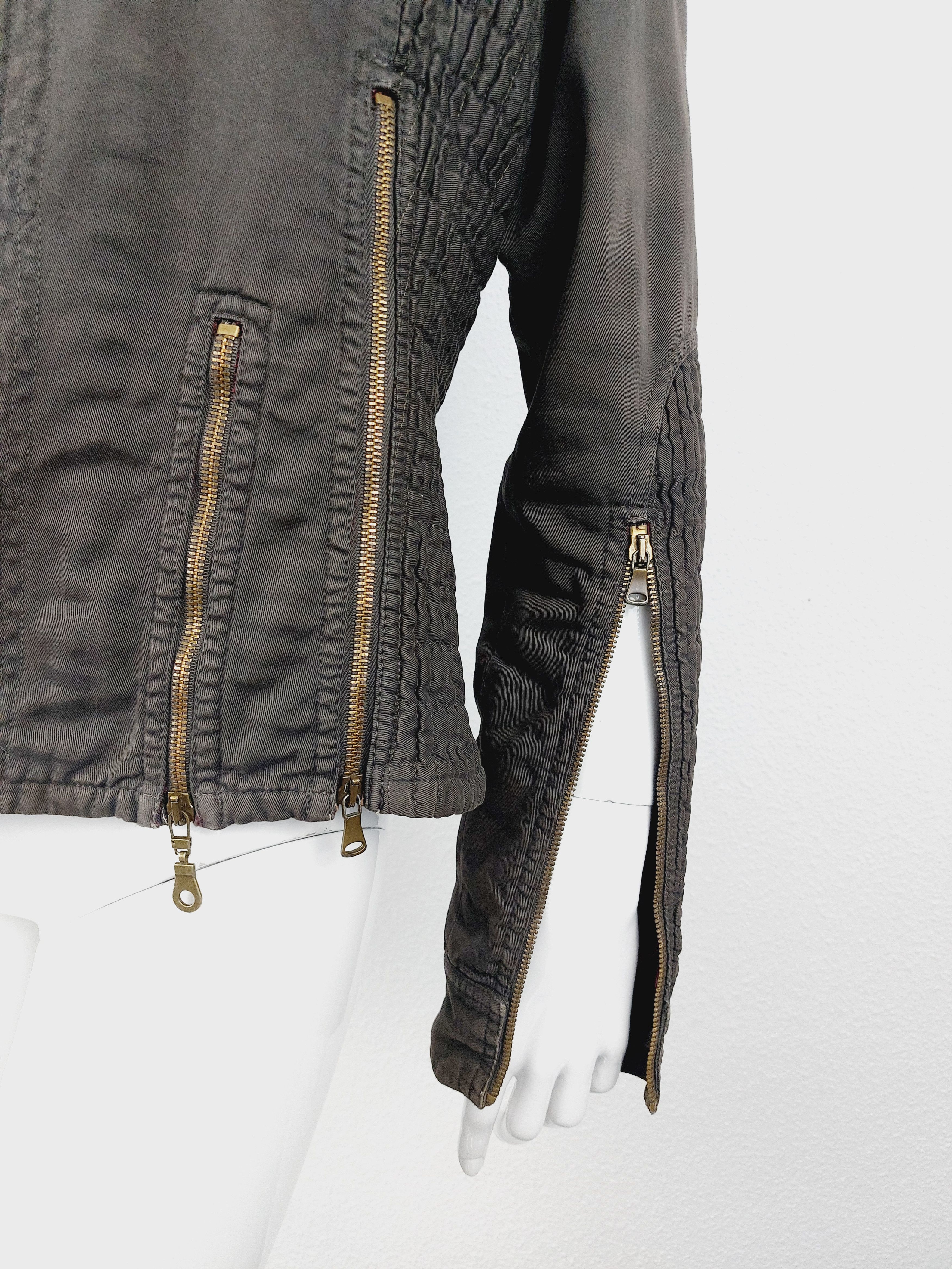 Dolce & Gabbana D&G Dolce and Gabbana Zip Zipper Panel Cargo Jacket Size US S / EU 44-46 / 1 - 5 Thumbnail