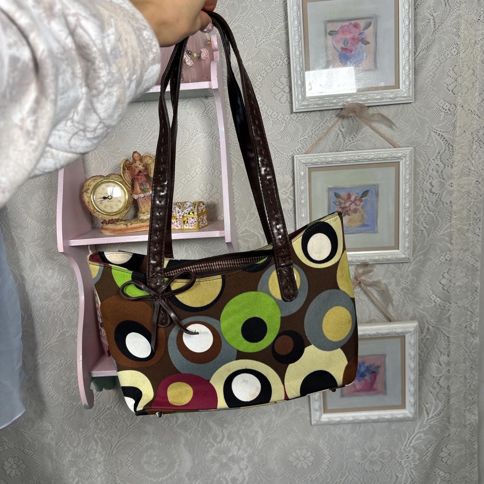 Other vintage 90s polka dot purse Size ONE SIZE - 1 Thumbnail