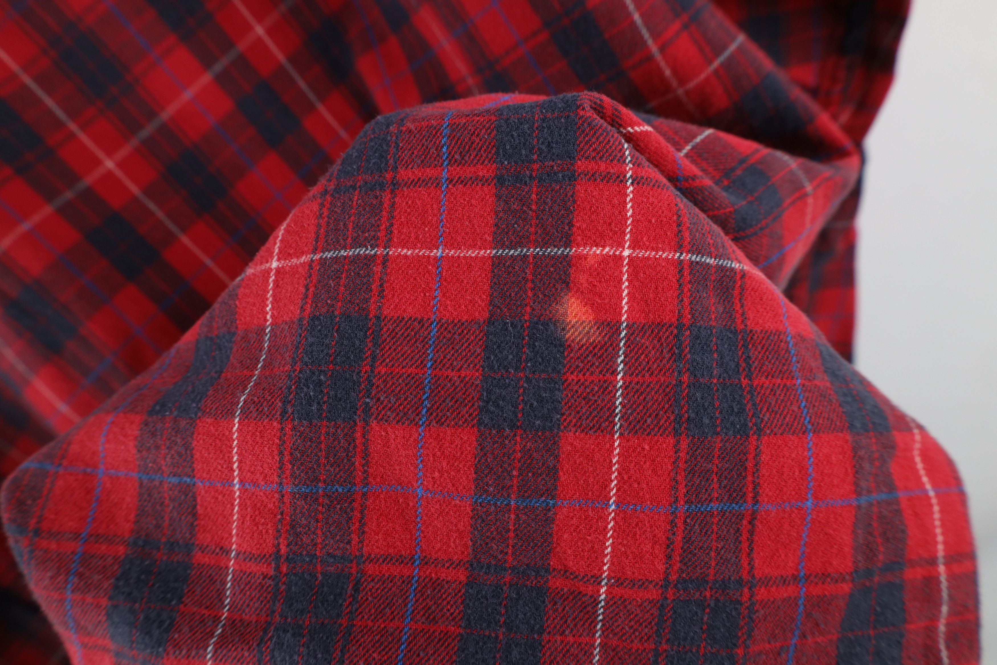 Carhartt × Vintage Vintage Carhartt Spell Out Collared Flannel Button Shirt Size US XXL / EU 58 / 5 - 8 Thumbnail