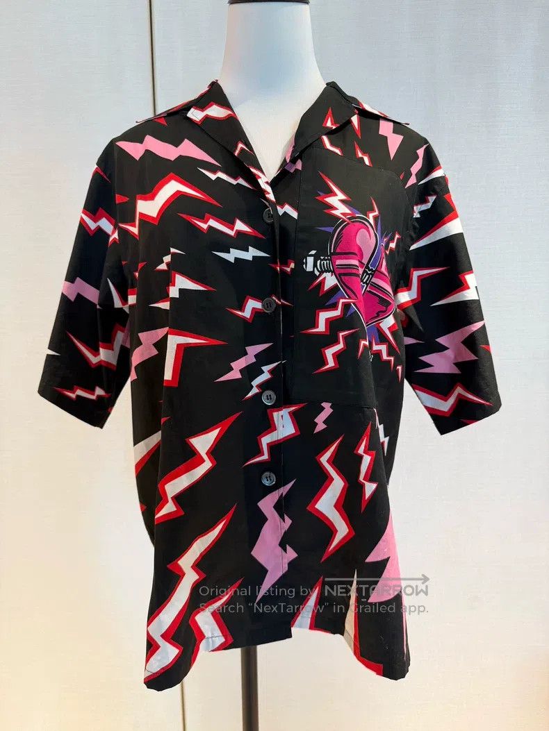 Prada Frankin co-branded series heart-shaped short-sleeved