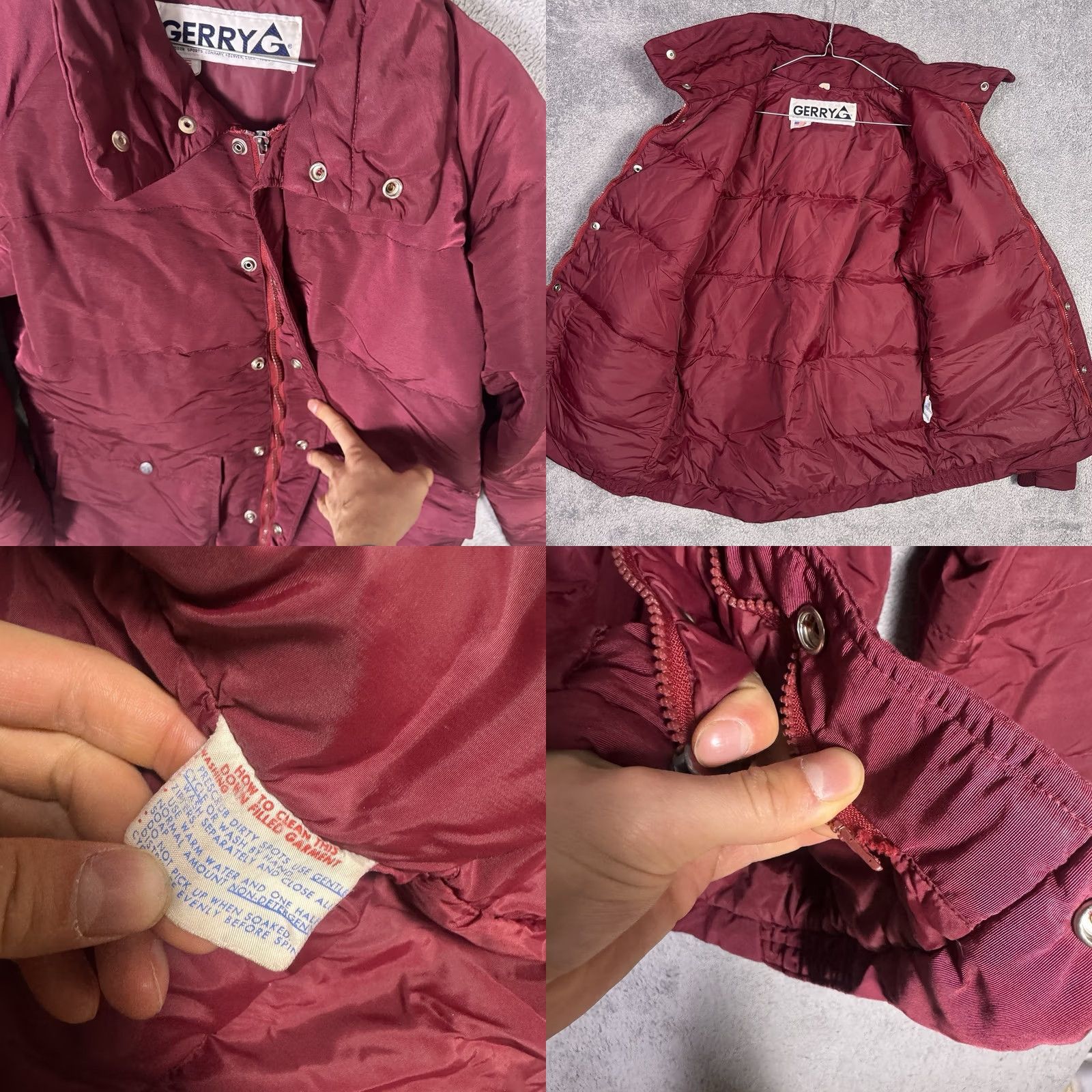 Vintage VINTAGE Gerry Jacket Mens L Puffer Quilted Goose Down USA Made Coat 90s Size US L / EU 52-54 / 3 - 9 Thumbnail