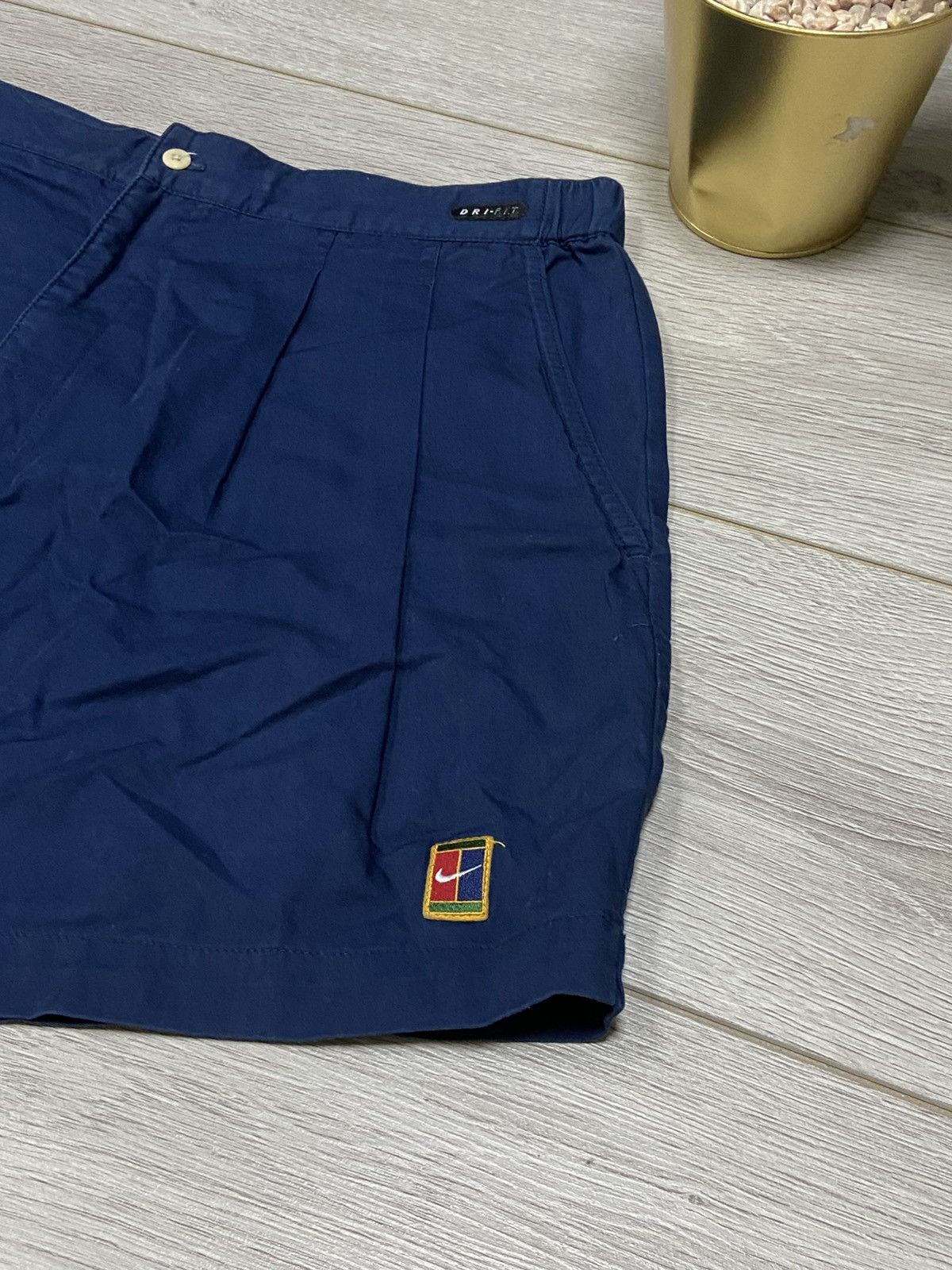 Nike Nike court vintage tennis shorts stripes Size US 34 / EU 50 - 3 Thumbnail