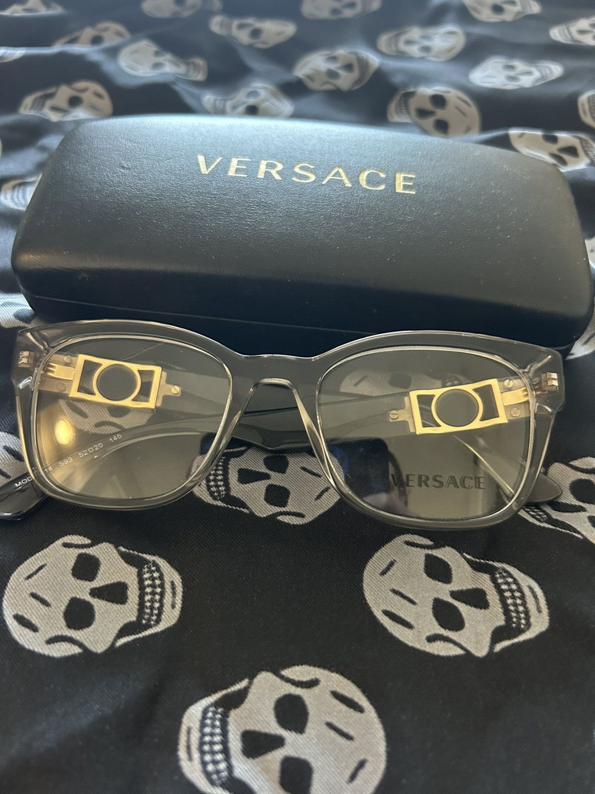 Versace Versace Glasses clear lense Size ONE SIZE - 1 Thumbnail
