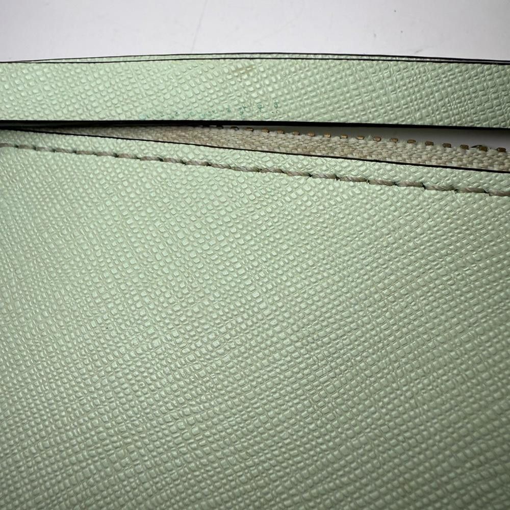 Designer Kate Spade Mikas Pond Bee Wristlet Mint Mojito Green Size ONE SIZE - 7 Thumbnail