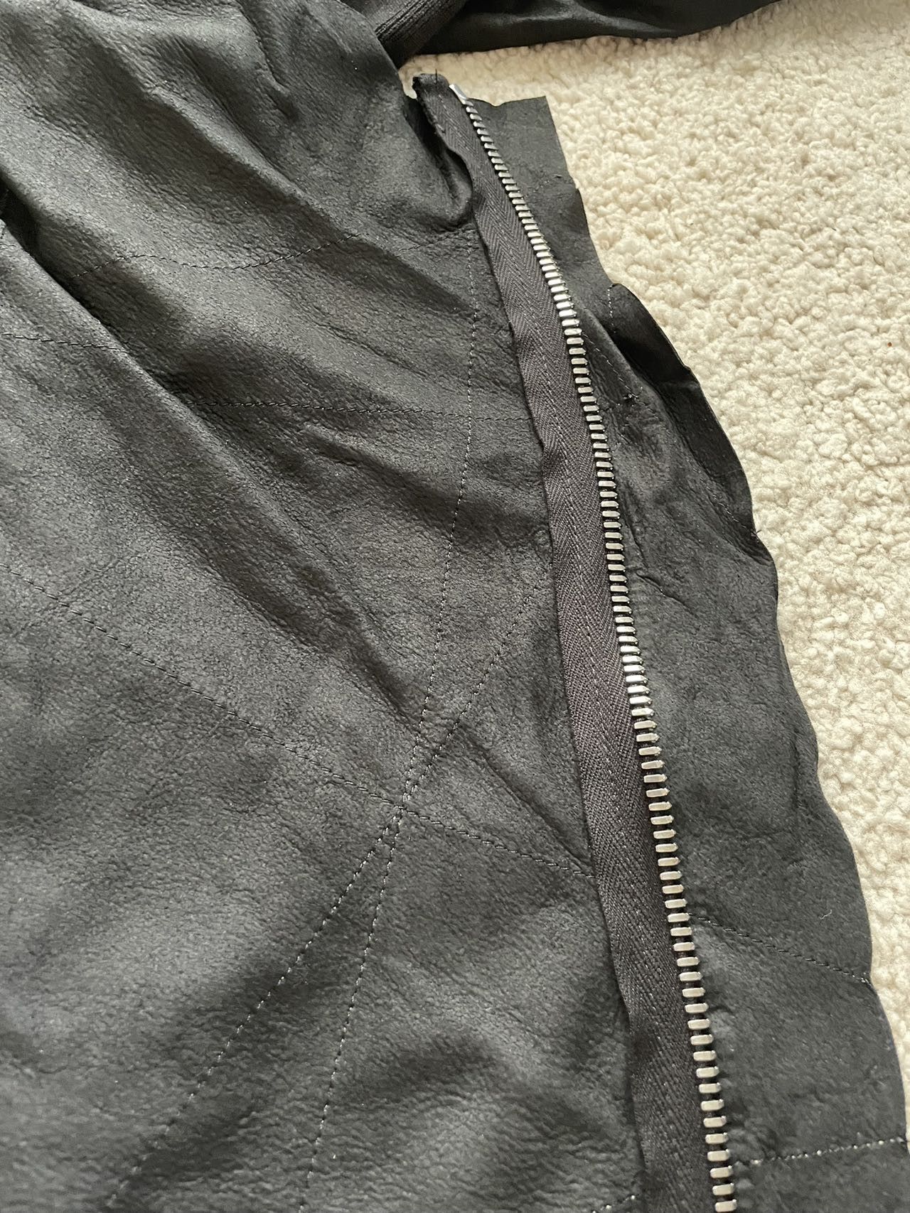 Rick Owens Rare Rick Owens Geometry Graphics Lamb Jacket Size S / US 4 / IT 40 - 7 Thumbnail