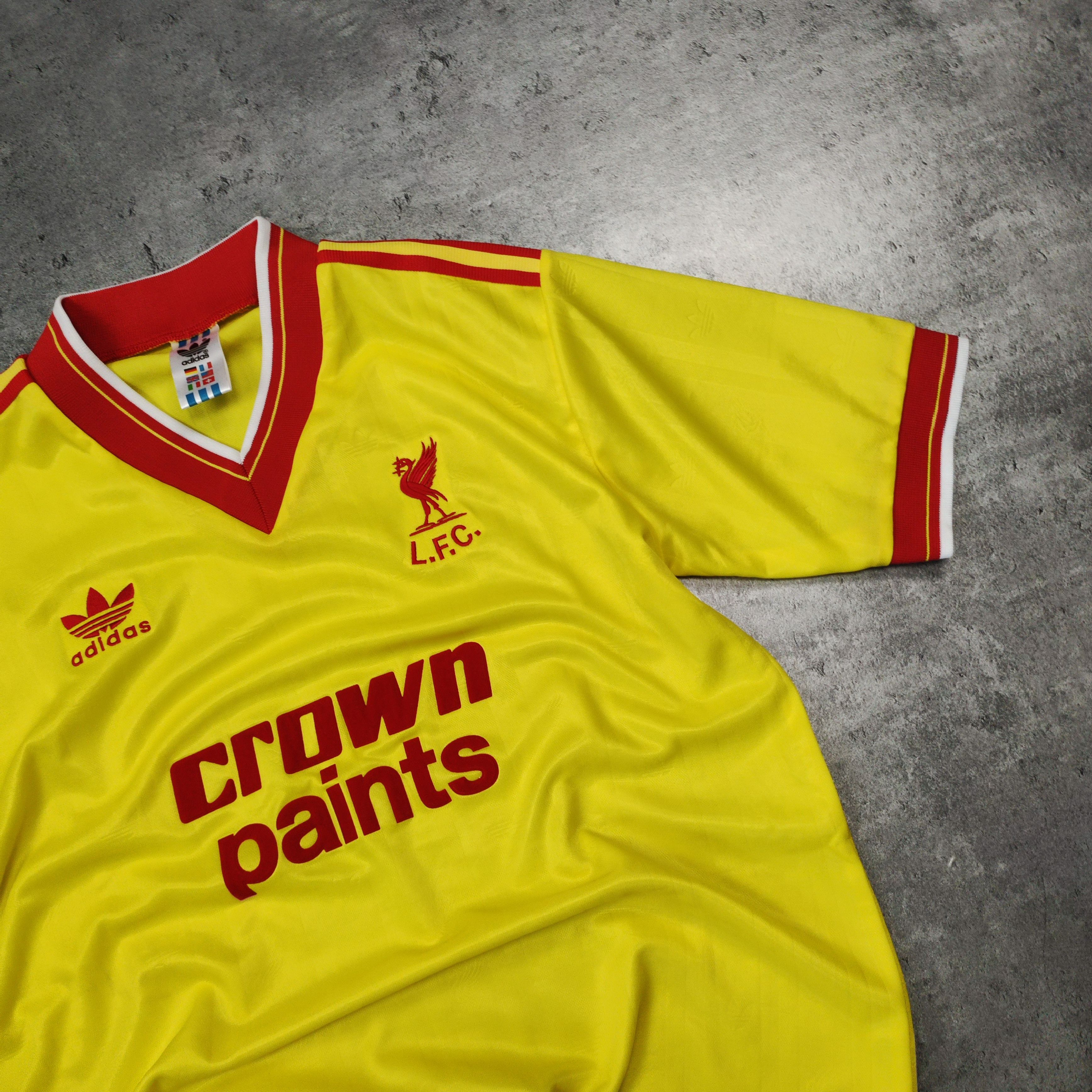 Vintage RARE 1985 Liverpool FC x Adidas Football Away Replica Jersey Size US XL / EU 56 / 4 - 3 Thumbnail