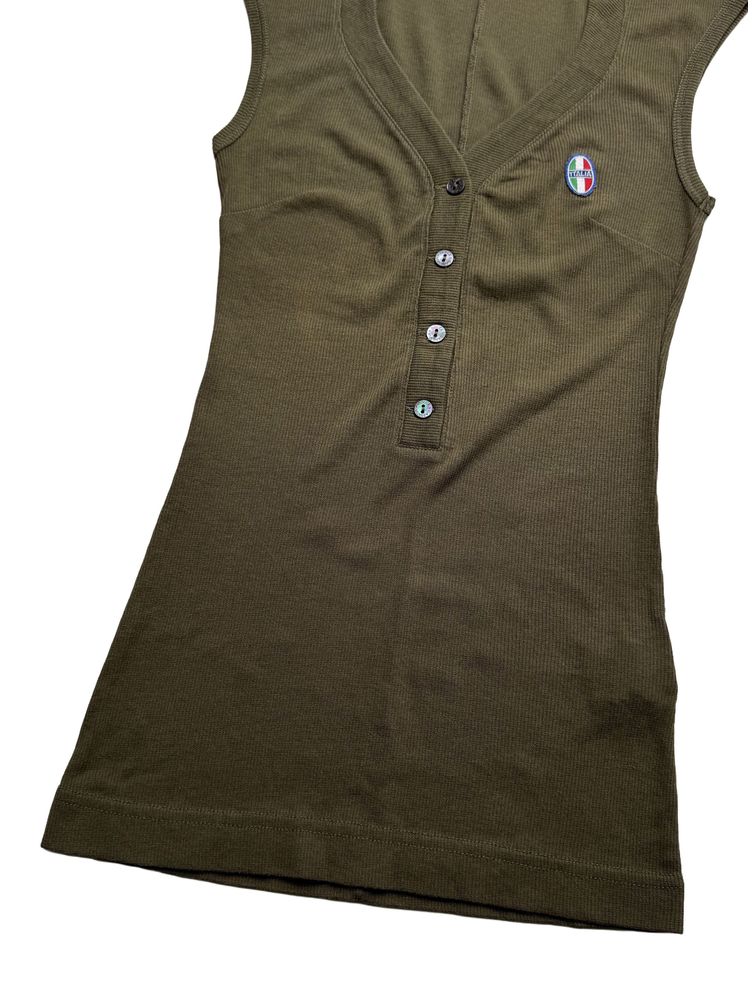 Dolce & Gabbana Dolce&Gabbana Vintage Tank Top Size XS / US 0-2 / IT 36-38 - 6 Thumbnail