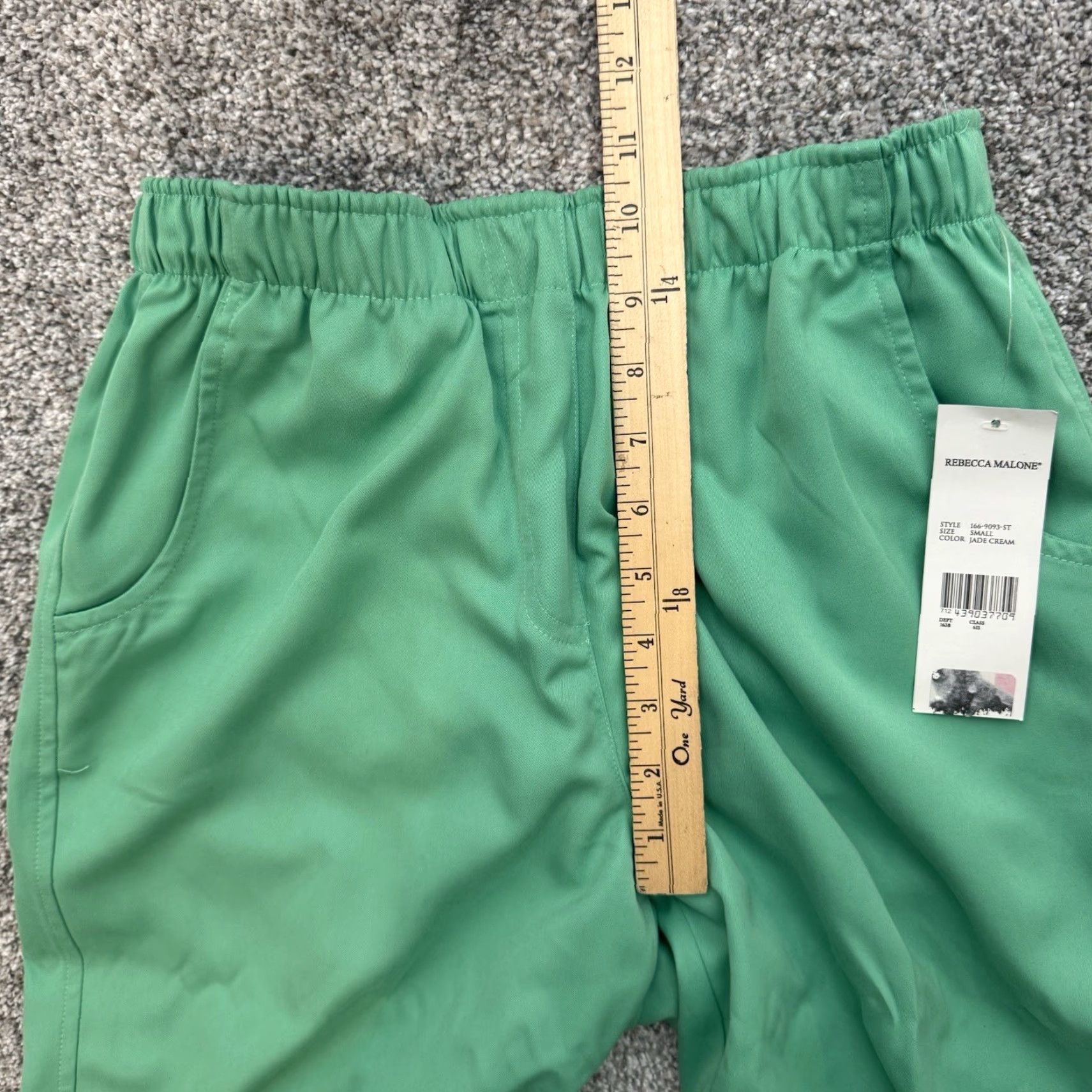 Vintage VINTAGE Rebecca Malone Capri Pants Sea Green Pockets Small Women Capris Beac h Comfy Grandmacore New Size 28" / US 6 / IT 42 - 7 Thumbnail
