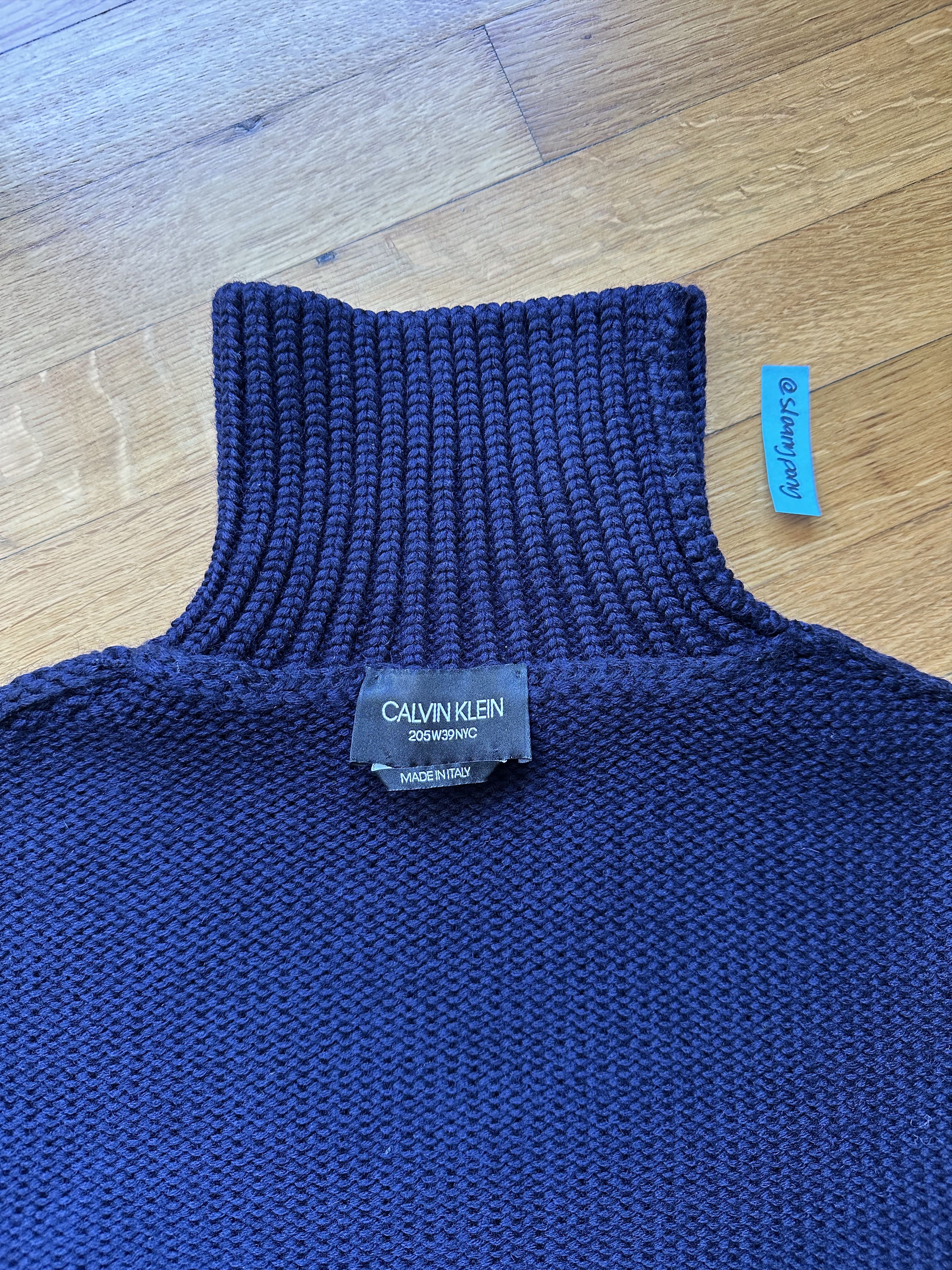 Calvin Klein 205W39NYC ICONIC Raf Simons - Calvin Klein contrast sleeve jumper AW17 Size US S / EU 44-46 / 1 - 3 Thumbnail