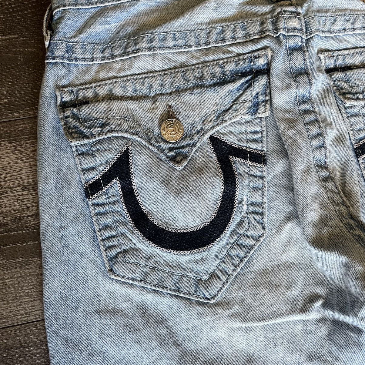 True Religion Vintage 2000s True Religion Skinny Rope Stitch Denim Jeans Size US 30 / EU 46 - 5 Thumbnail