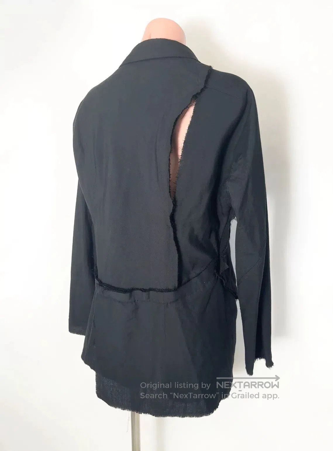 Yohji Yamamoto Yohji Yamamoto Distressed Opening Coat. Size US L / EU 52-54 / 3 - 3 Thumbnail