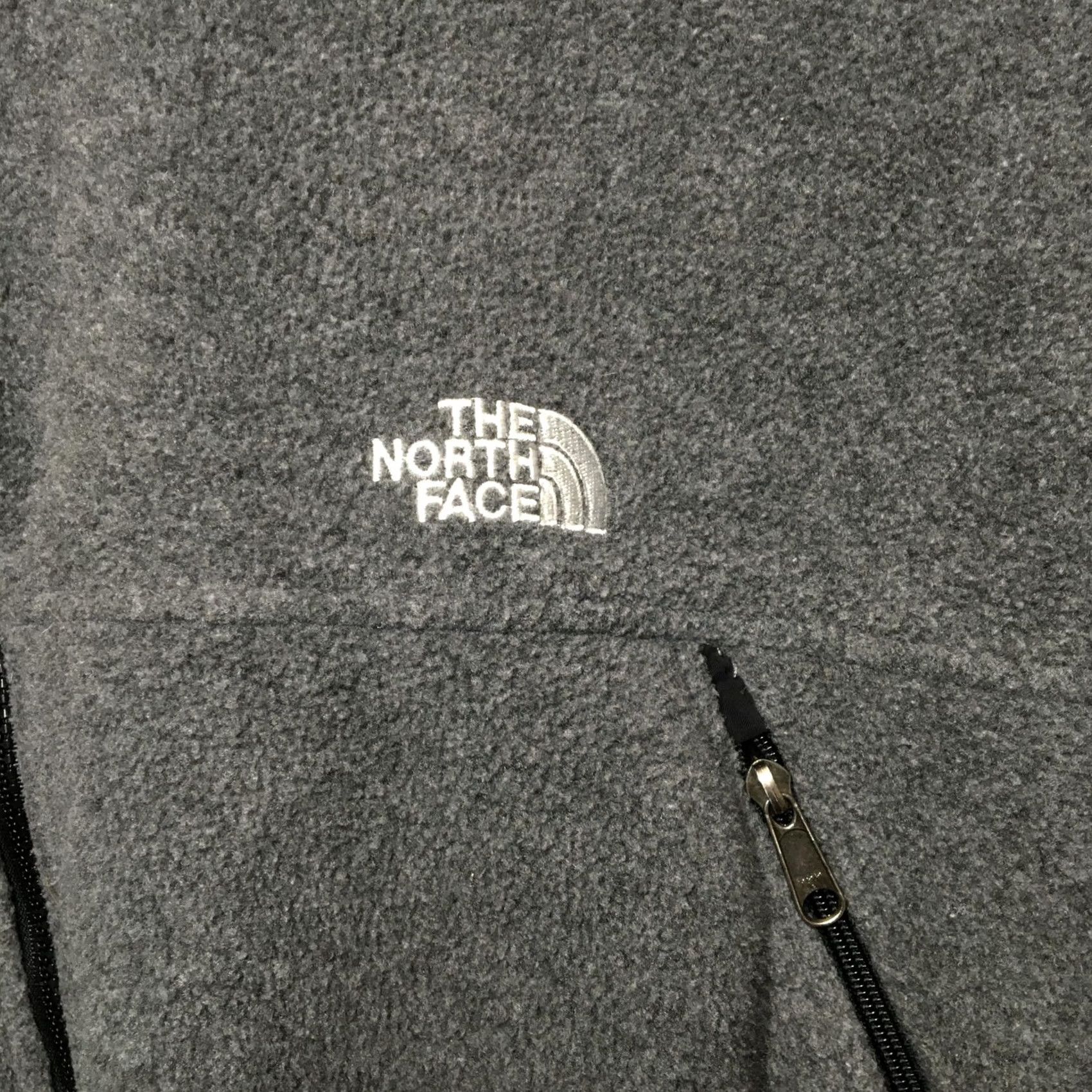 The North Face VINTAGE The North Face Jacket Mens 2XL Gray Full Zip Bomber Elastic Waist Size US XXL / EU 58 / 5 - 3 Thumbnail