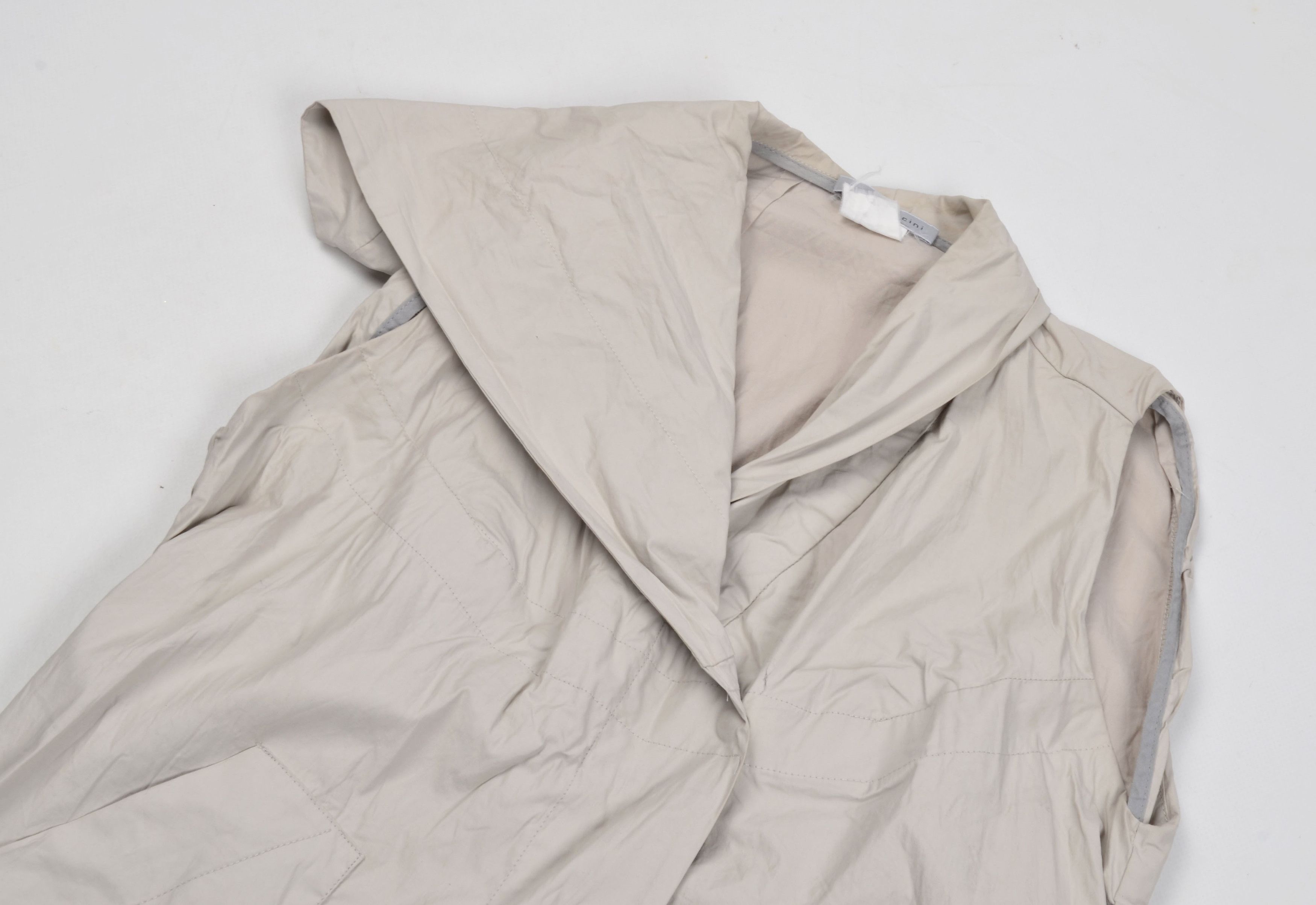 Sarah Pacini Vintage Sarah Pacini Avant Grade Gray Tunic Vest Size S / US 4 / IT 40 - 5 Thumbnail