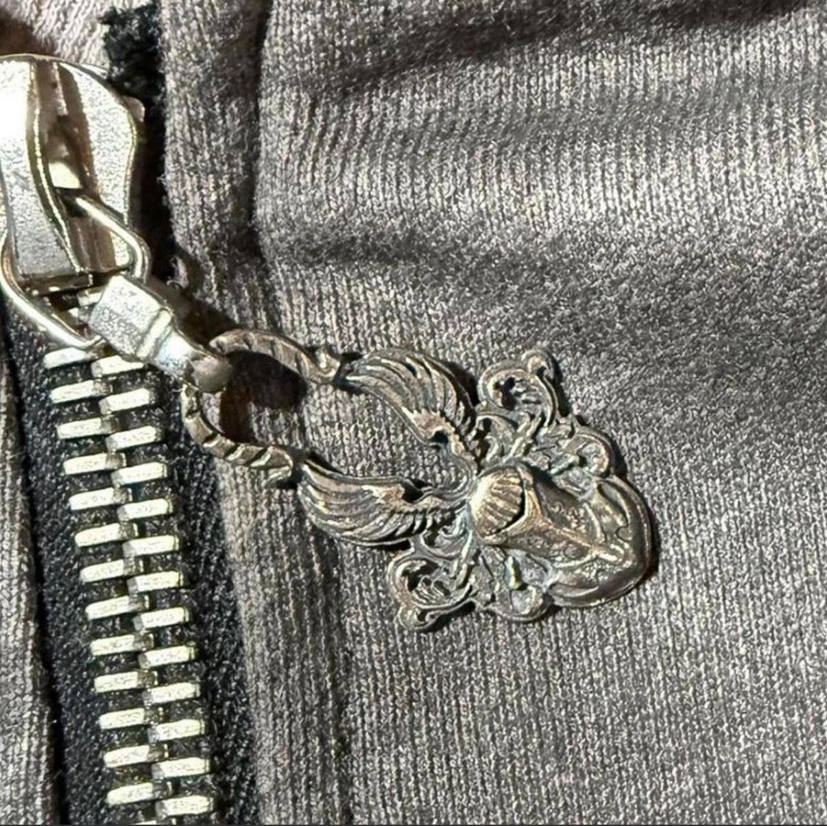 Jaded by Knight Jaded by Knight leather cross patch hoodie Size US XXL / EU 58 / 5 - 4 Thumbnail