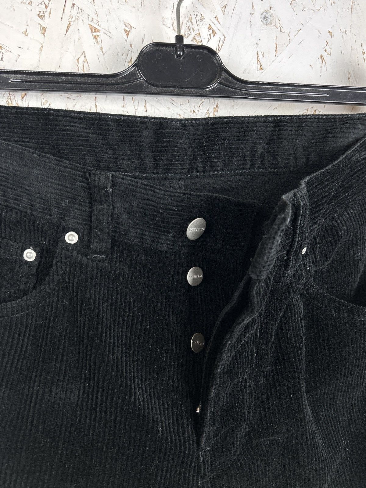 Carhartt Carhartt Newel Pant Corduroy Velvet Pants Size 30 Black Size US 30 / EU 46 - 6 Thumbnail