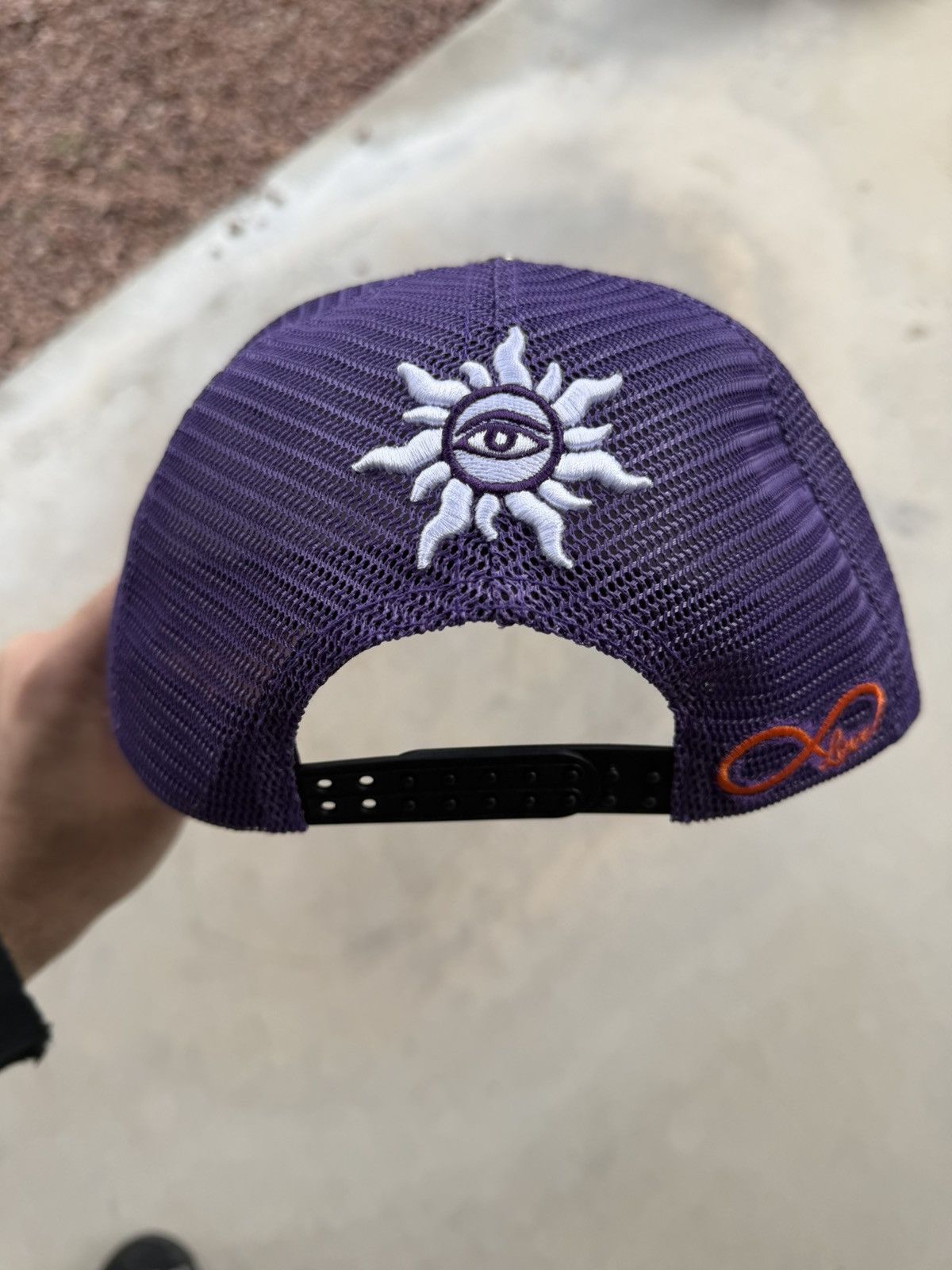 Godspeed Godspeed GS Forever Trucker Hat Purple/Black Size ONE SIZE - 4 Thumbnail