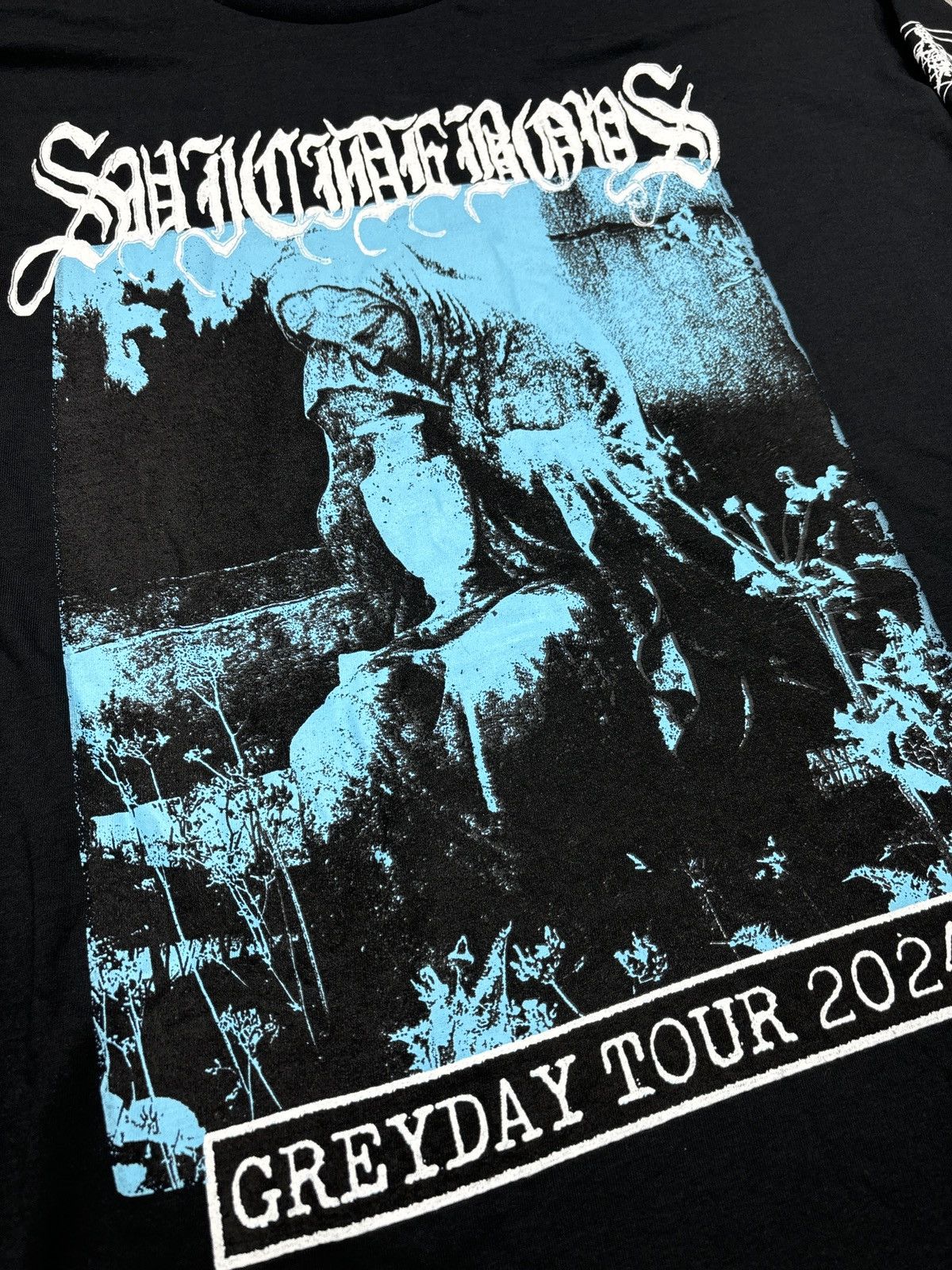 Fuck The Population × G59 Records Grey Day 2024 G59 $uicideboy$ Long Sleeve Medium Size US M / EU 48-50 / 2 - 2 Thumbnail