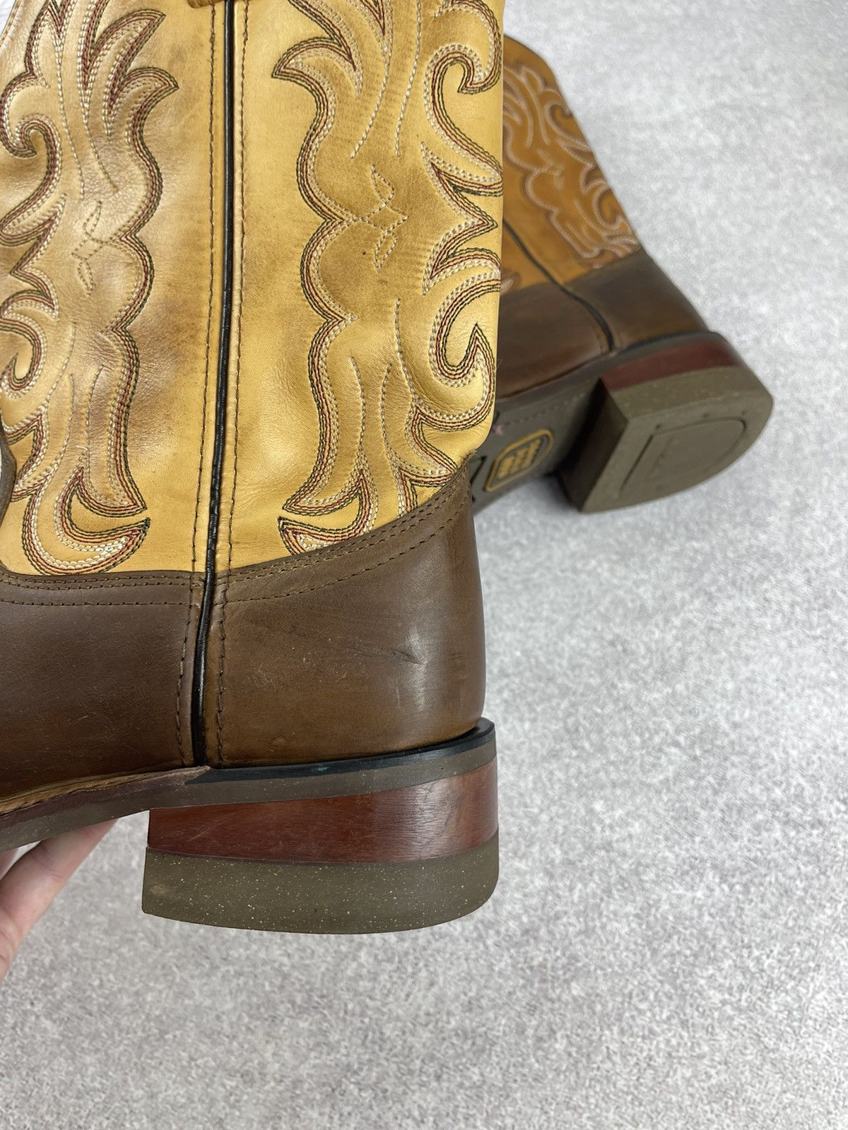Dan Post Dan Post Ferrier Western Cowboy Leather Boots Size 10 Size US 10 / EU 43 - 9 Thumbnail