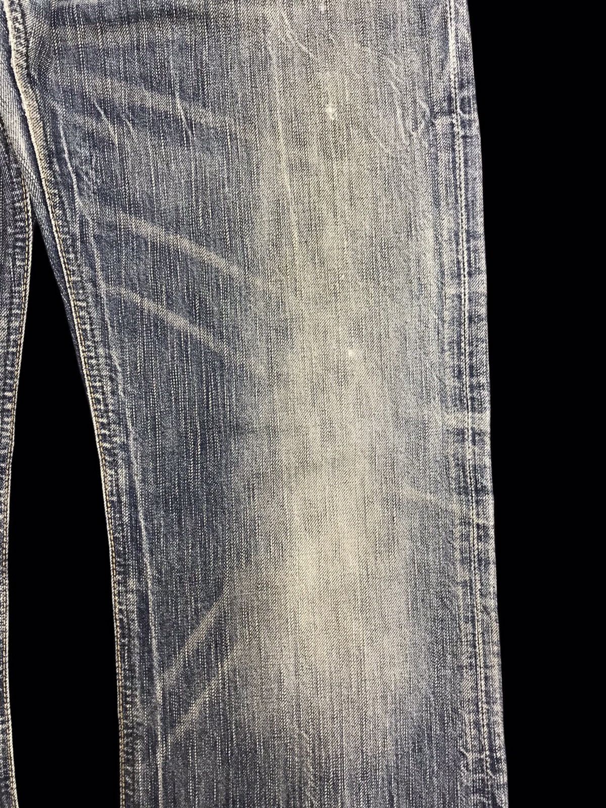 Edwin 💥FLARE💥ARCHIVAL EDWIN 503 SICK FADES FLARE DENIM F416 Size US 35 - 6 Thumbnail
