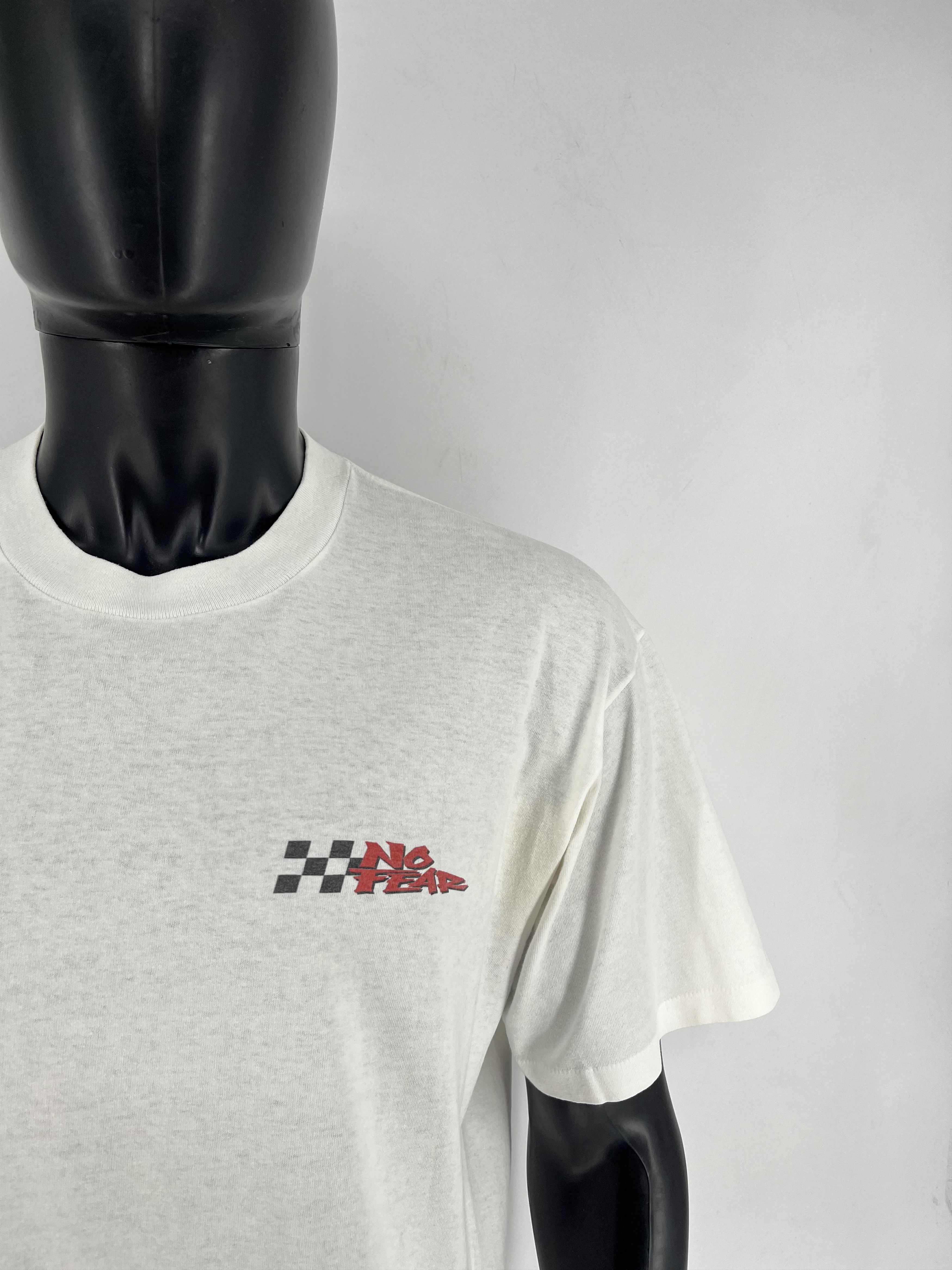 No Fear Vintage 1996 No Fear Skate Tee Made In USA Size US XL / EU 56 / 4 - 7 Thumbnail