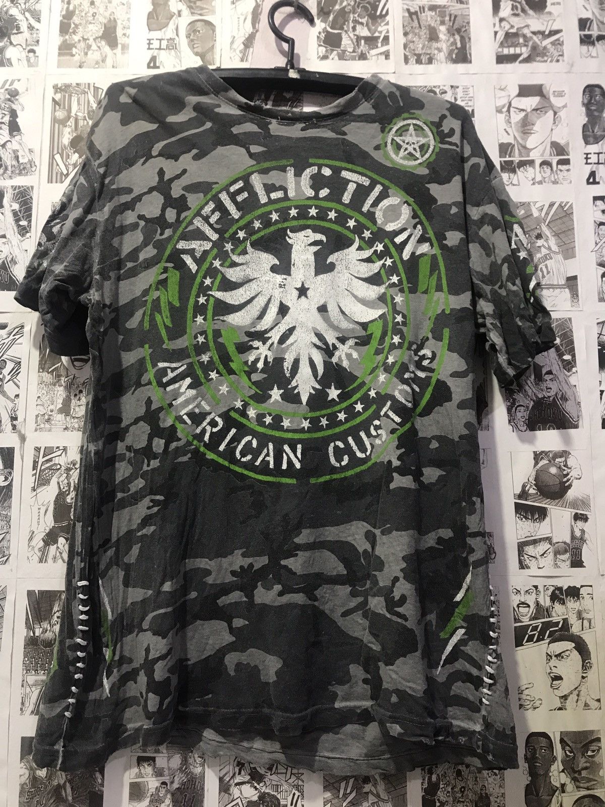Affliction × Band Tees AFFLICTION AMERICAN CUSTOMS T-SHIRT SIZE XL Size US XL / EU 56 / 4 - 1 Thumbnail
