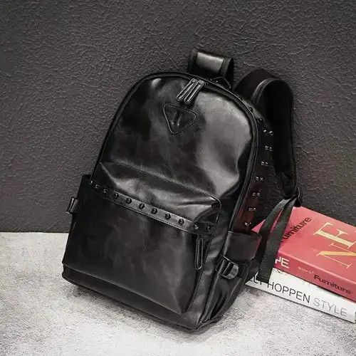 Vintage Pu Leather Rivets Backpacks Size ONE SIZE - 2 Thumbnail