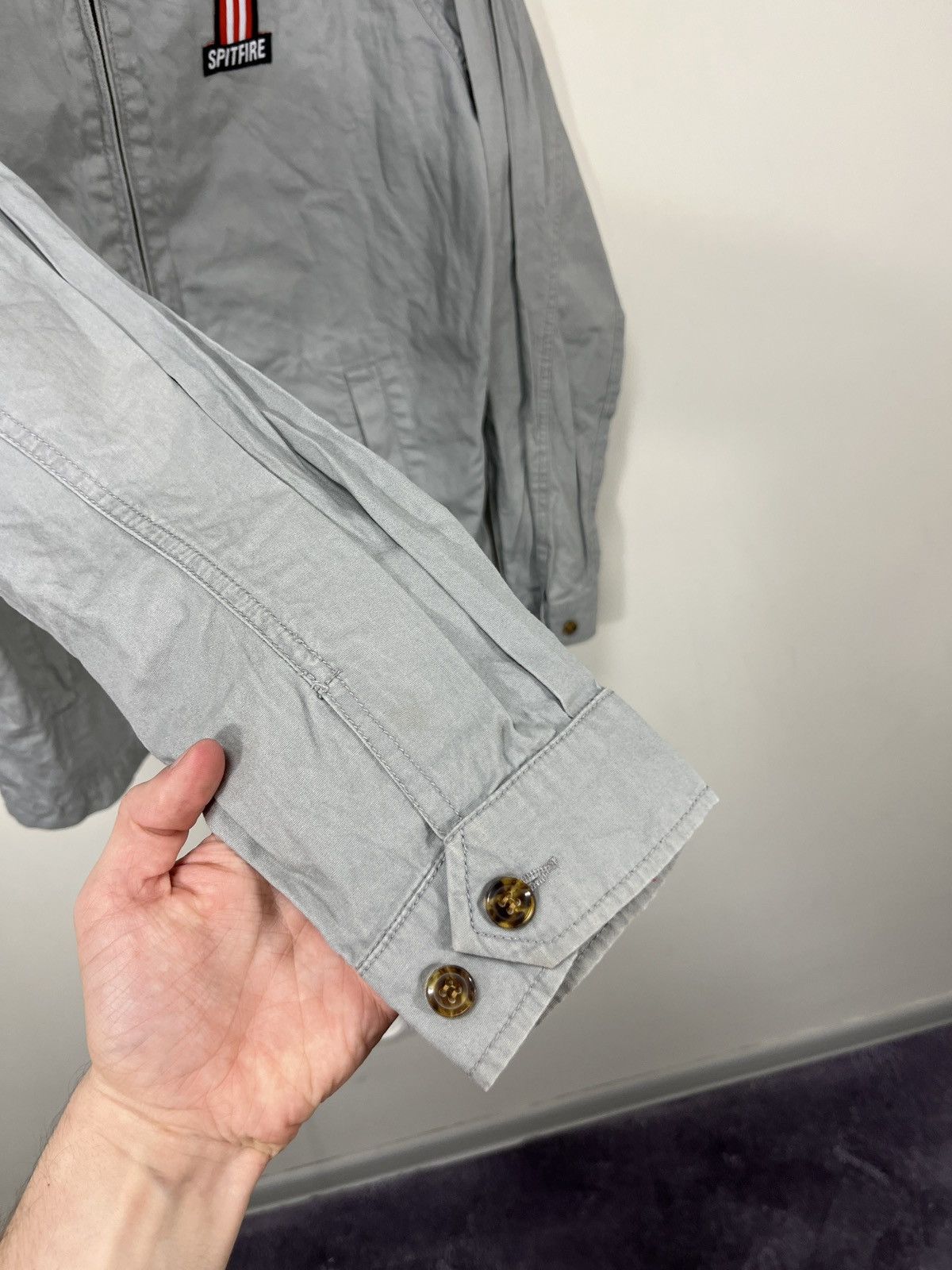 Spitfire Vintage Spitfire NEW Hype Y2K Gray Skate Jacket Size US M / EU 48-50 / 2 - 8 Thumbnail