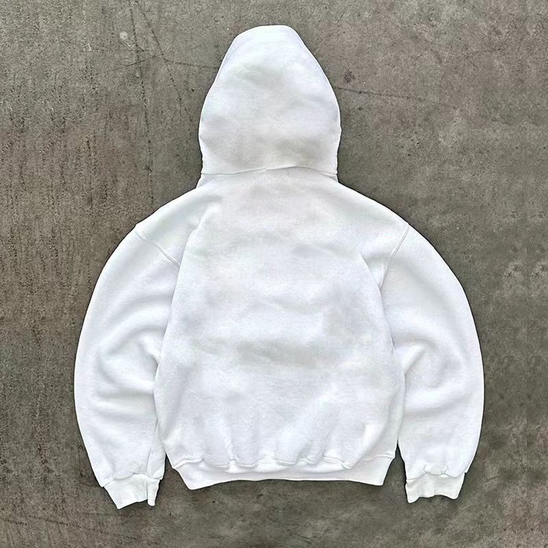 Japanese Brand × Vintage White retro strawberry print hoodie Size US L / EU 52-54 / 3 - 2 Thumbnail
