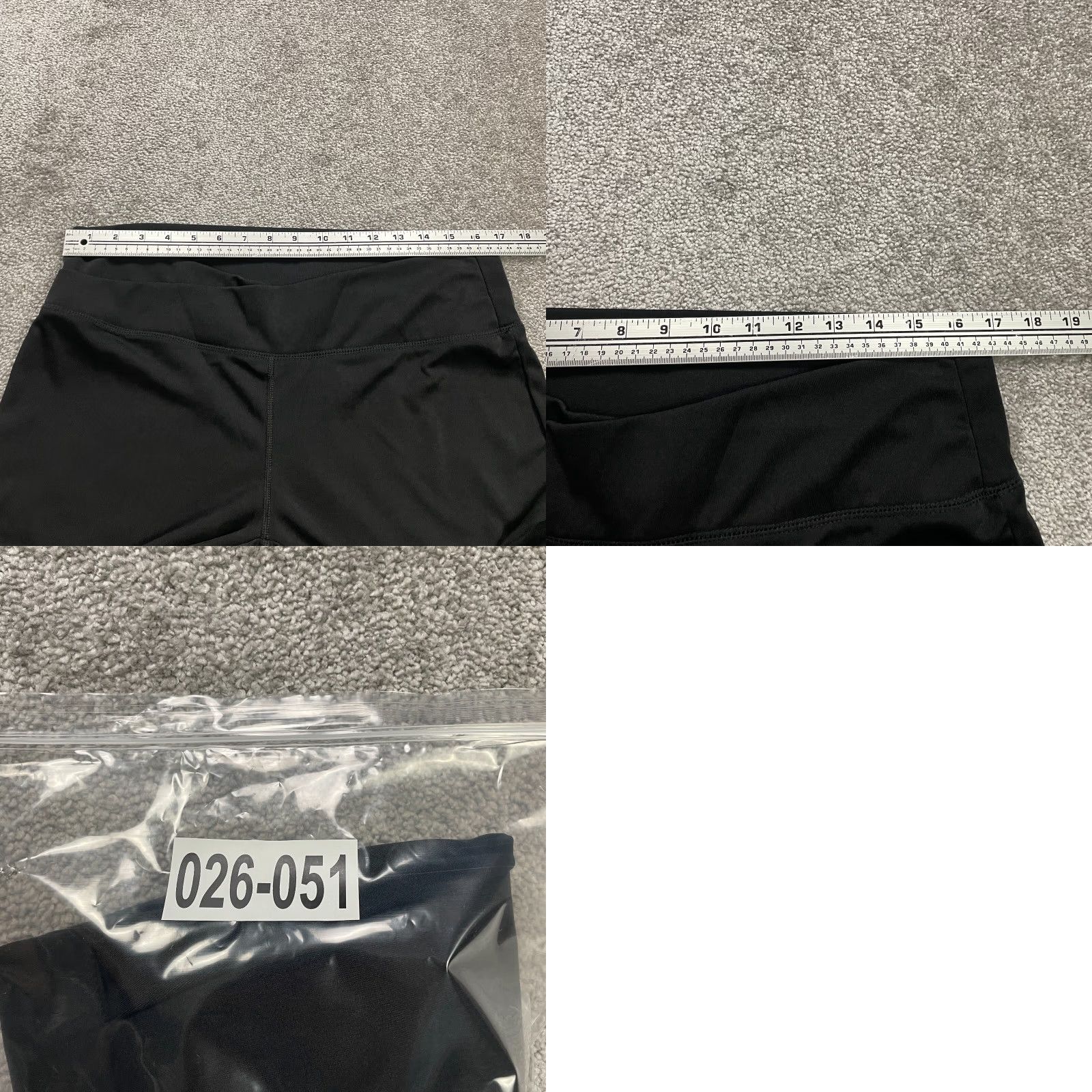 Vintage Unbranded Active Pants Women XL Black Straight Leg Athletic Running 30x34 Adult Female Athleticwear 30in Waist 34in Inseam Size 40" / US 18 - 8 Thumbnail