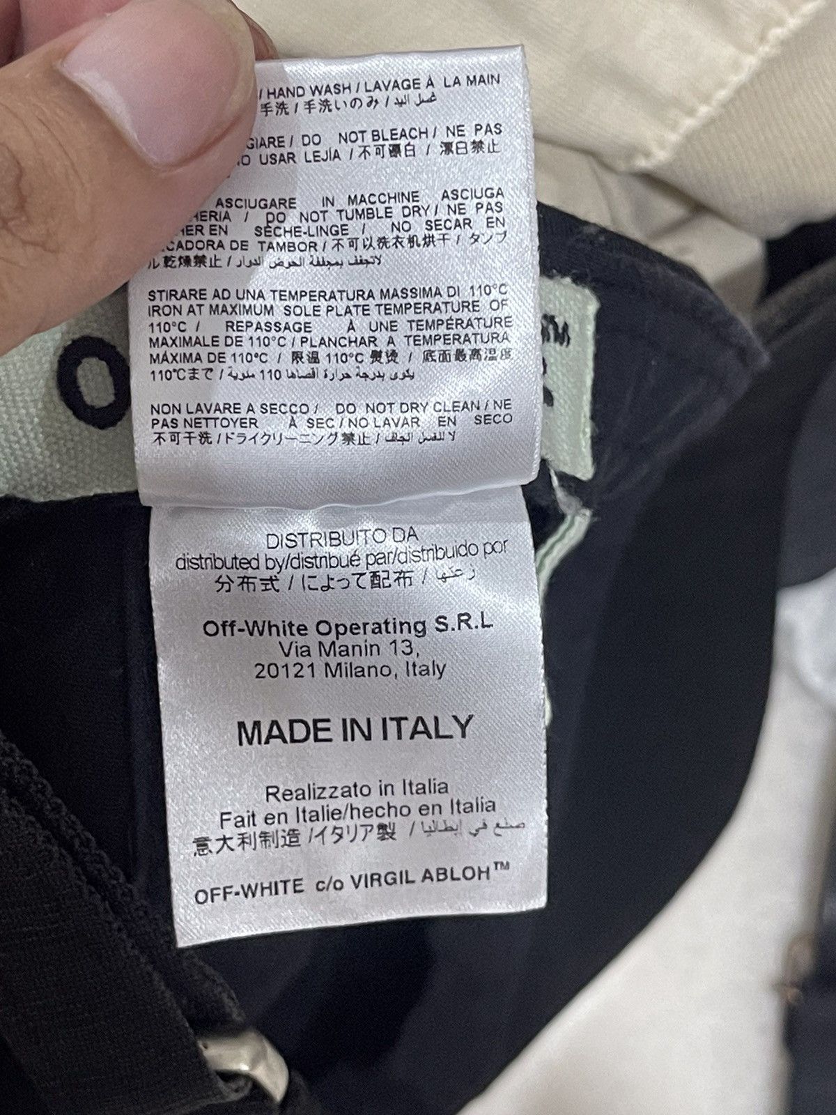 Off-White Off White Cut Off Cap Size ONE SIZE - 17 Thumbnail