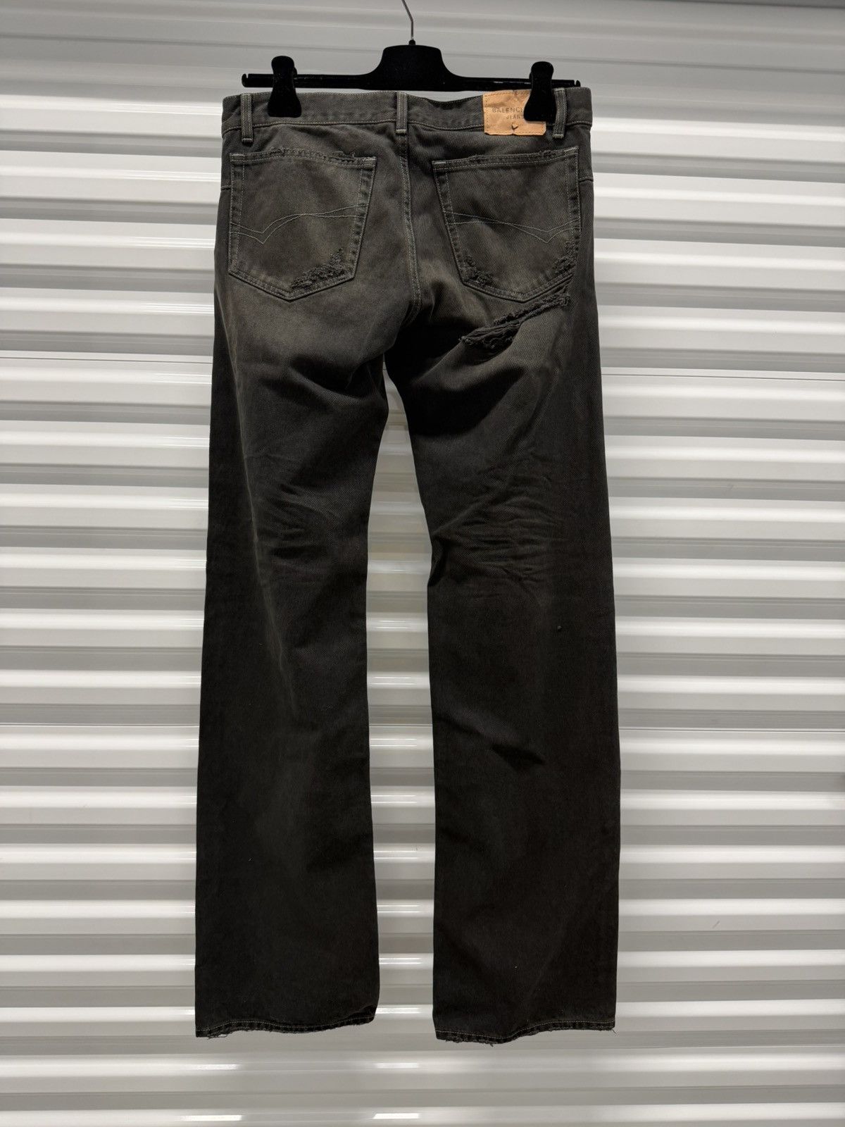 Balenciaga Balenciaga Low Waist Distressed Jeans Summer25 Size US 32 / EU 48 - 2 Thumbnail