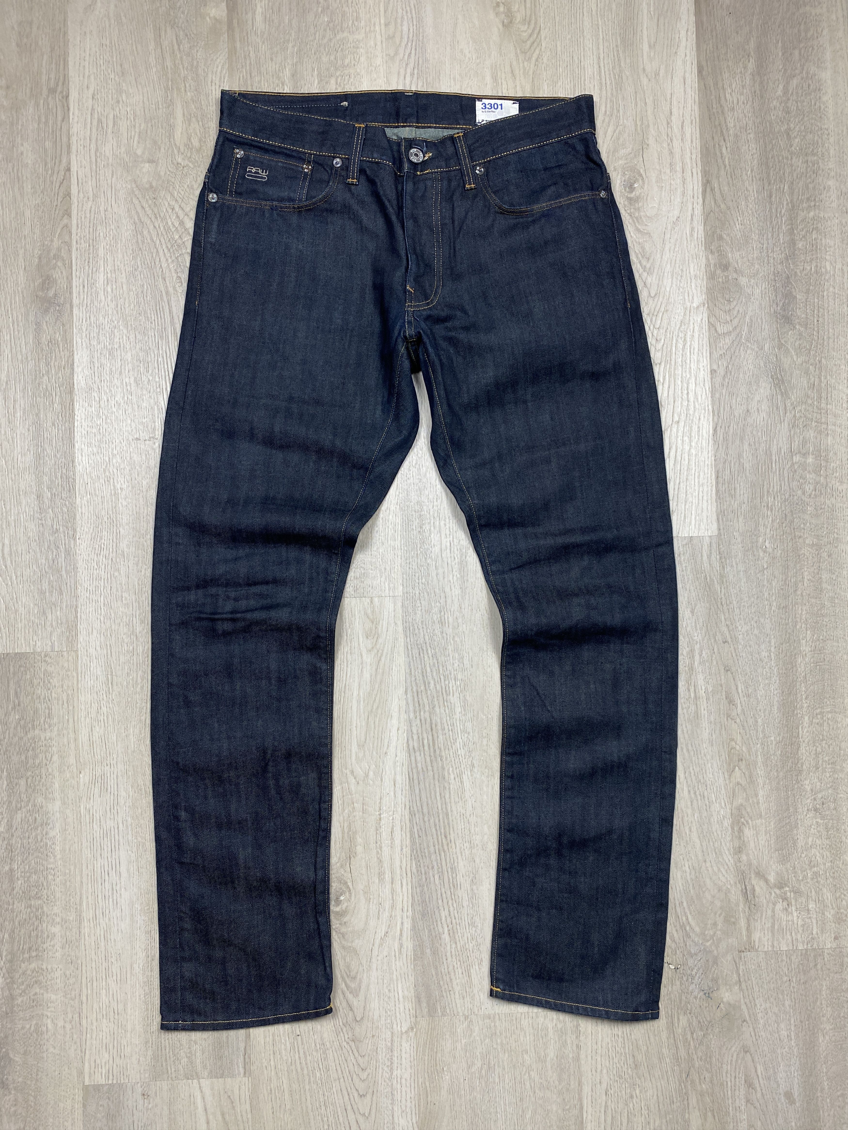 G Star Raw 3301 Slim Mens Denim Pants Jeans