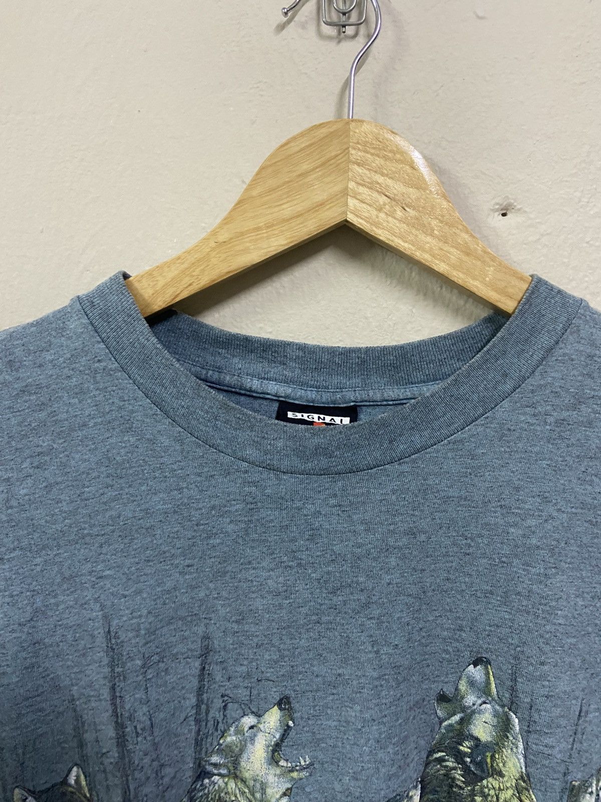 Habitat × Signal Sport × Vintage Vintage Habitat Wolf Pack Single Stitch T-Shirt Size US L / EU 52-54 / 3 - 5 Thumbnail