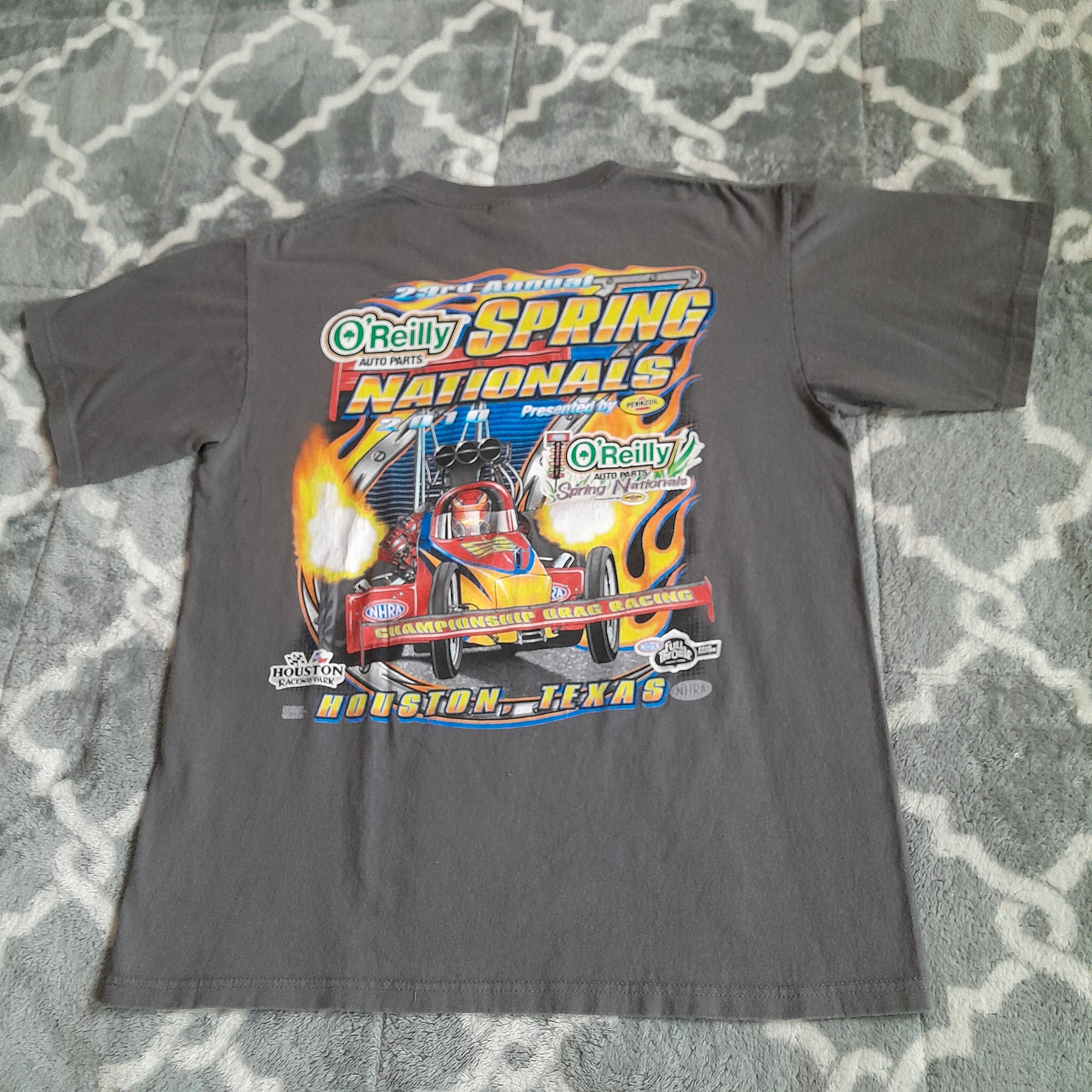 Anvil O’Reilly Nationals Brown T-Shirt 2010 Race (NHRA) Size US M / EU 48-50 / 2 - 4 Thumbnail