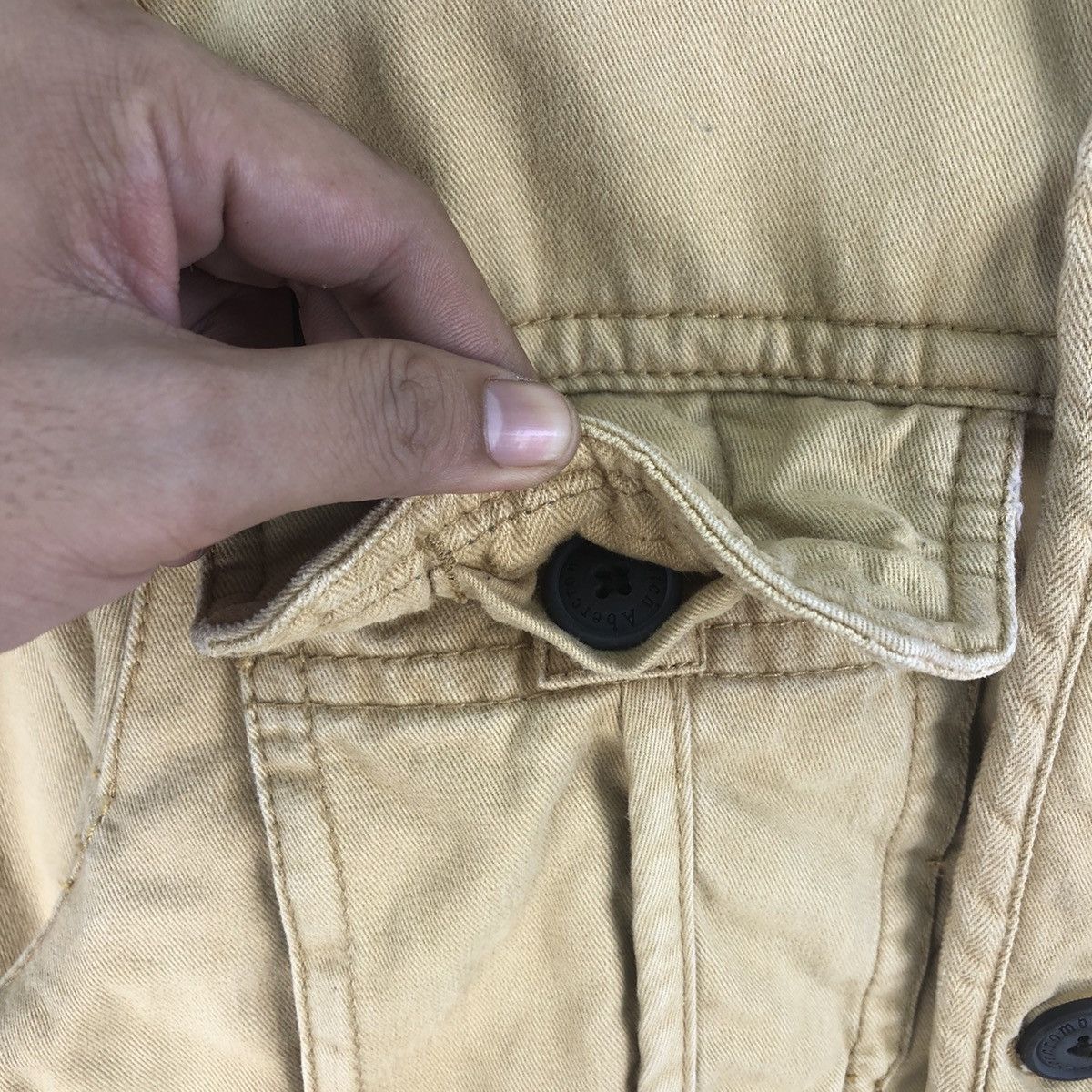 Abercrombie & Fitch Vintage 2000s A&F Zipper Saw Tooth Work Jacket - Faded Size US M / EU 48-50 / 2 - 11 Thumbnail