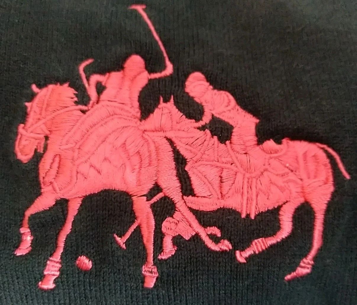 Polo Ralph Lauren Polo Ralph Lauren V Neck Sweater Big Pony Pullover Size US XL / EU 56 / 4 - 3 Thumbnail