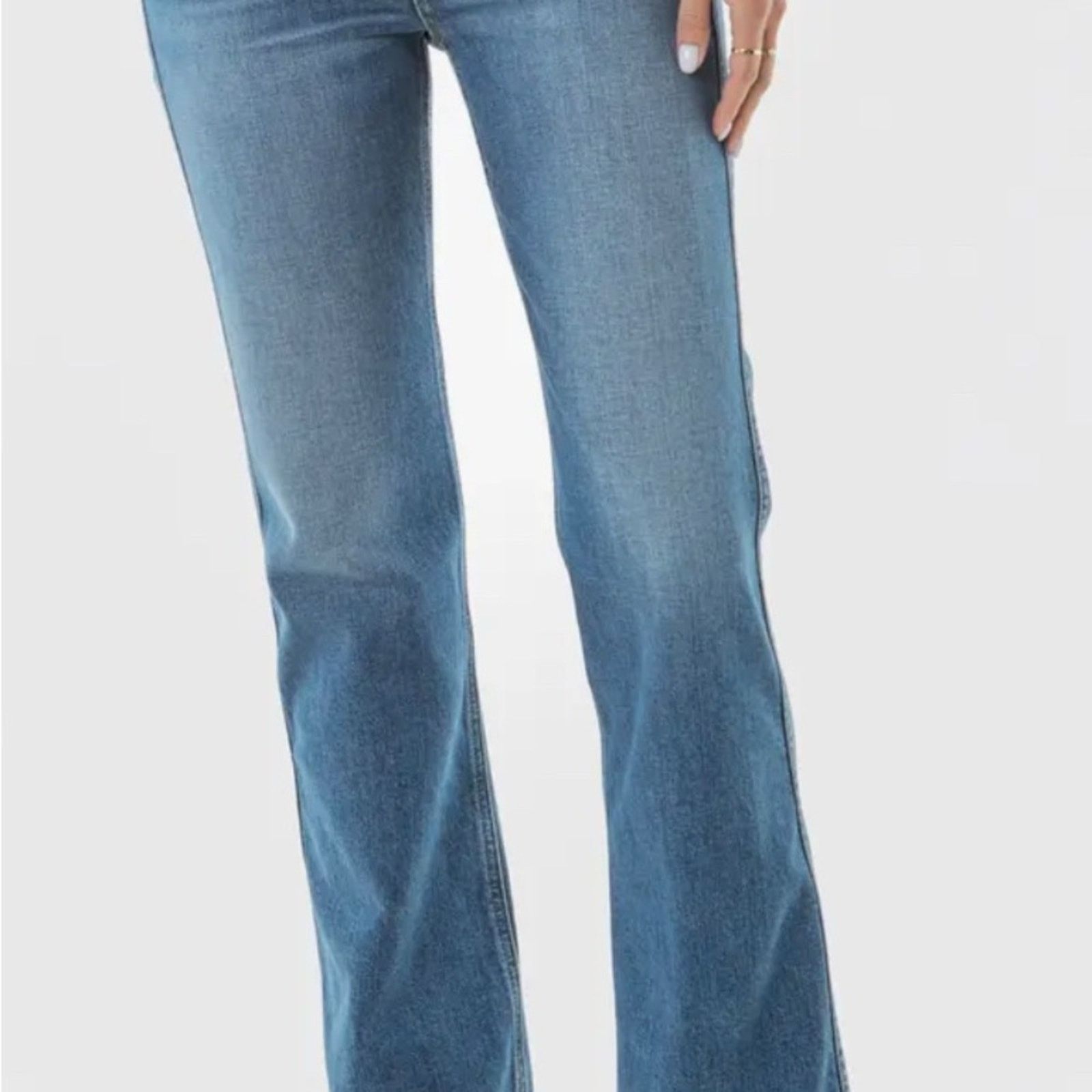 ETICA New Etica Denim Anya High Rise Modern Flare - 26 - $228 Size 26" / US 2 / IT 38 - 5 Thumbnail